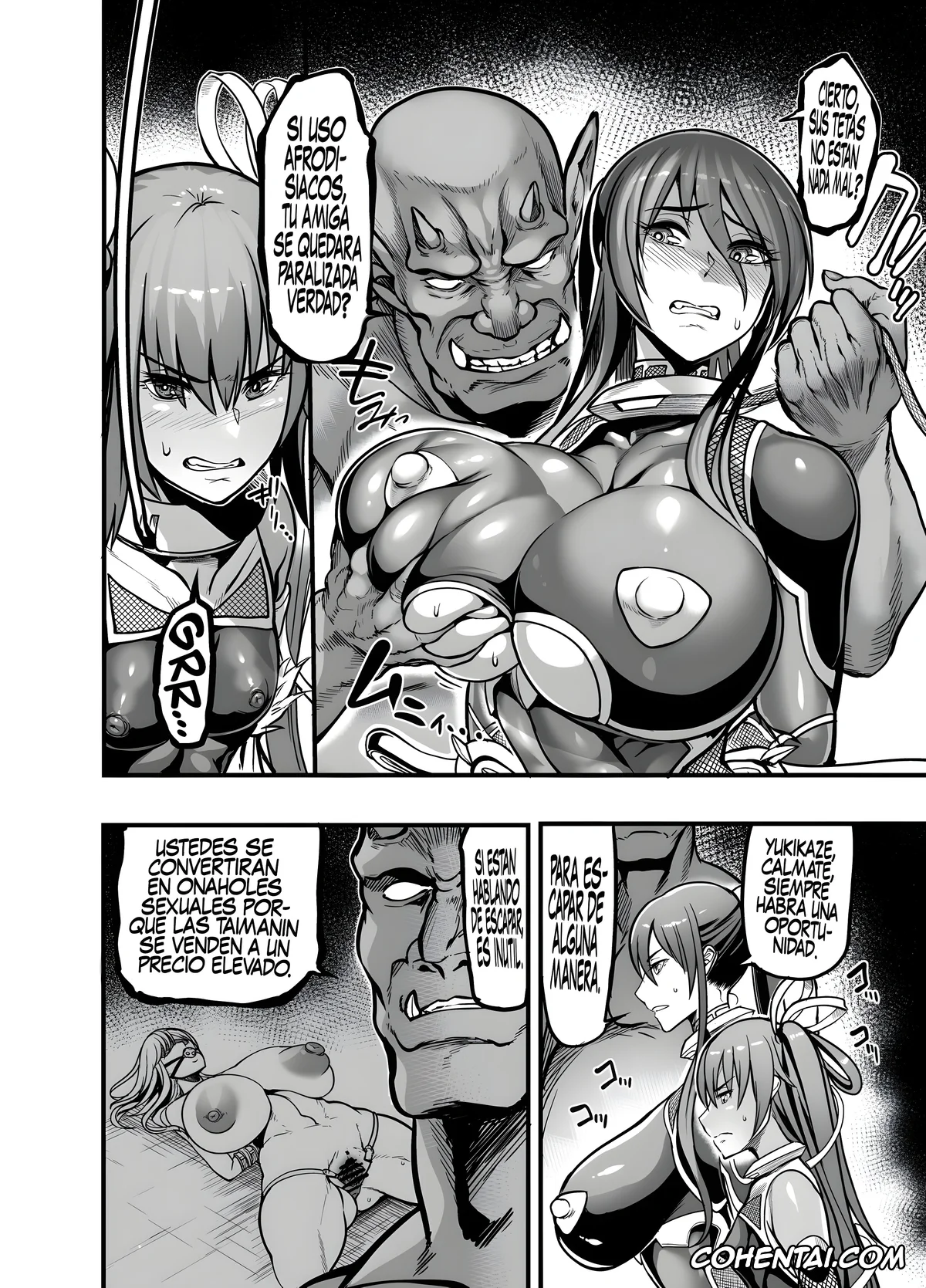 Taimanin Yukikaze hentai, Murasaki Yatsu hentai, Rinko Akiyama hentai, Sakura Igawa hentai, Shiranui Mizuki hentai, Yukikaze Mizuki hentai, Project Y (Taimanin Yukikaze), pagina 3