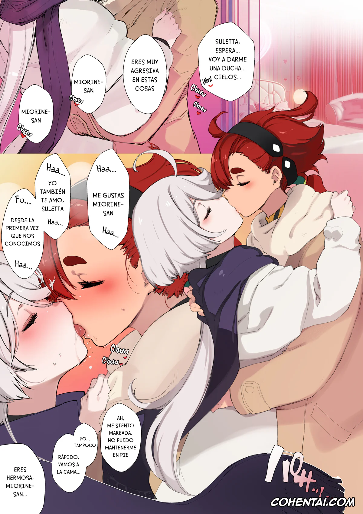 Mobile Suit Gundam: The Witch from Mercury hentai, Mobile Suit Gundam The Witch From Mercury hentai, Miorine Rembran hentai, Suletta Mercury hentai, Christmas (extended ver) (Mobile Suit Gundam: The Witch from Mercury), pagina 3