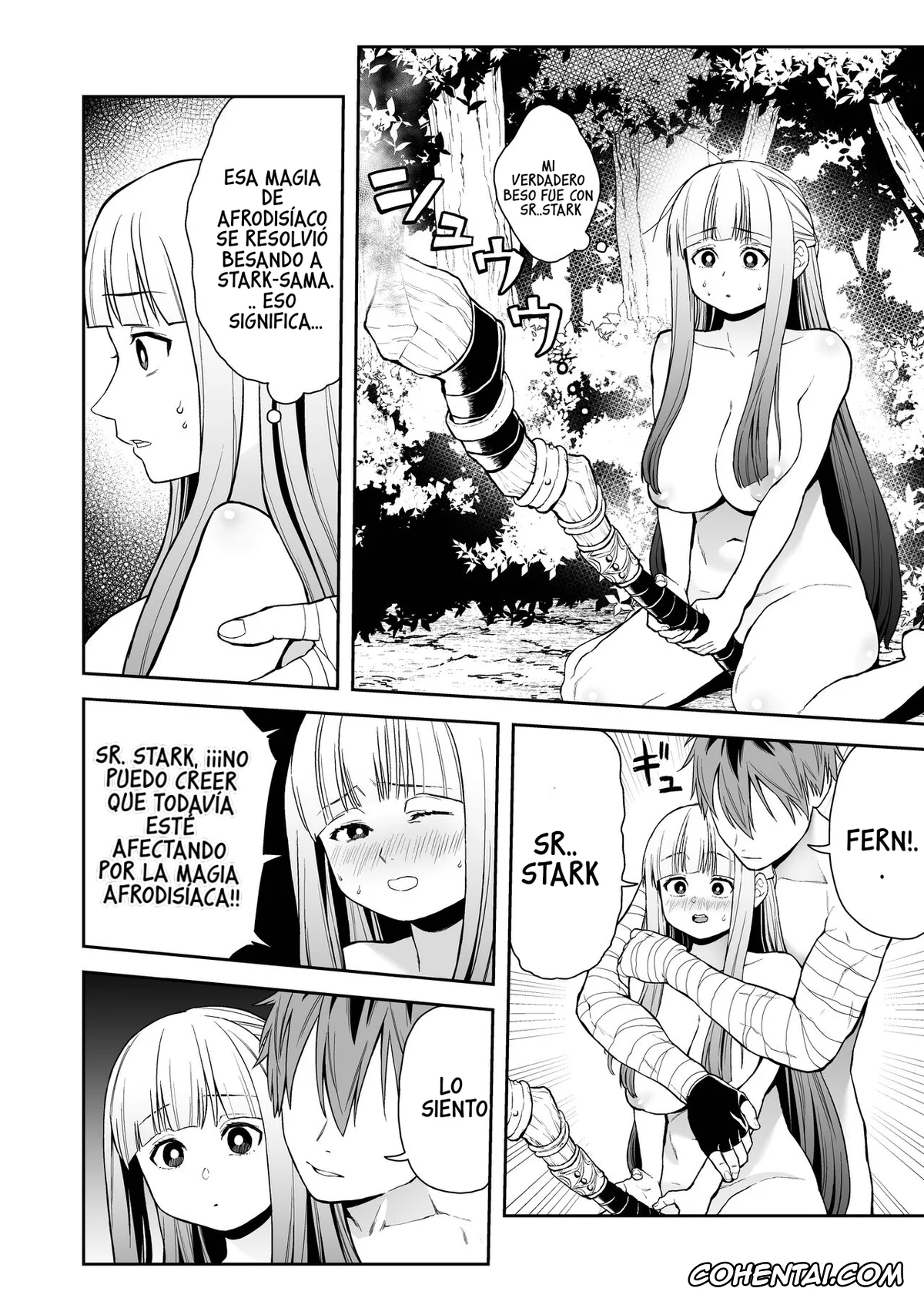 Sousou No Frieren | Frieren Beyond Journeys End hentai, Fern hentai, Stark hentai, Ippan Saiin Mahou Otsuyu Dark (Sousou no Frieren), pagina 18