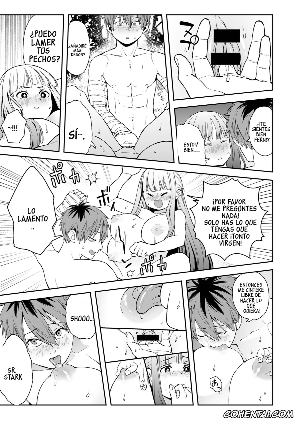 Sousou No Frieren | Frieren Beyond Journeys End hentai, Fern hentai, Stark hentai, Ippan Saiin Mahou Otsuyu Dark (Sousou no Frieren), pagina 21