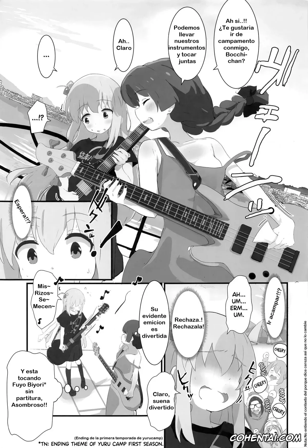 Bocchi the Rock! xxx, Yuru Camp | Laid-Back Camp xxx, Hitori Gotou xxx, Kikuri Hiroi xxx, Nadeshiko Kagamihara xxx, Rin Shima xxx, Bocchi-chan to Ecchi Camp (Bocchi the Rock!, Yuru Camp), pagina 4