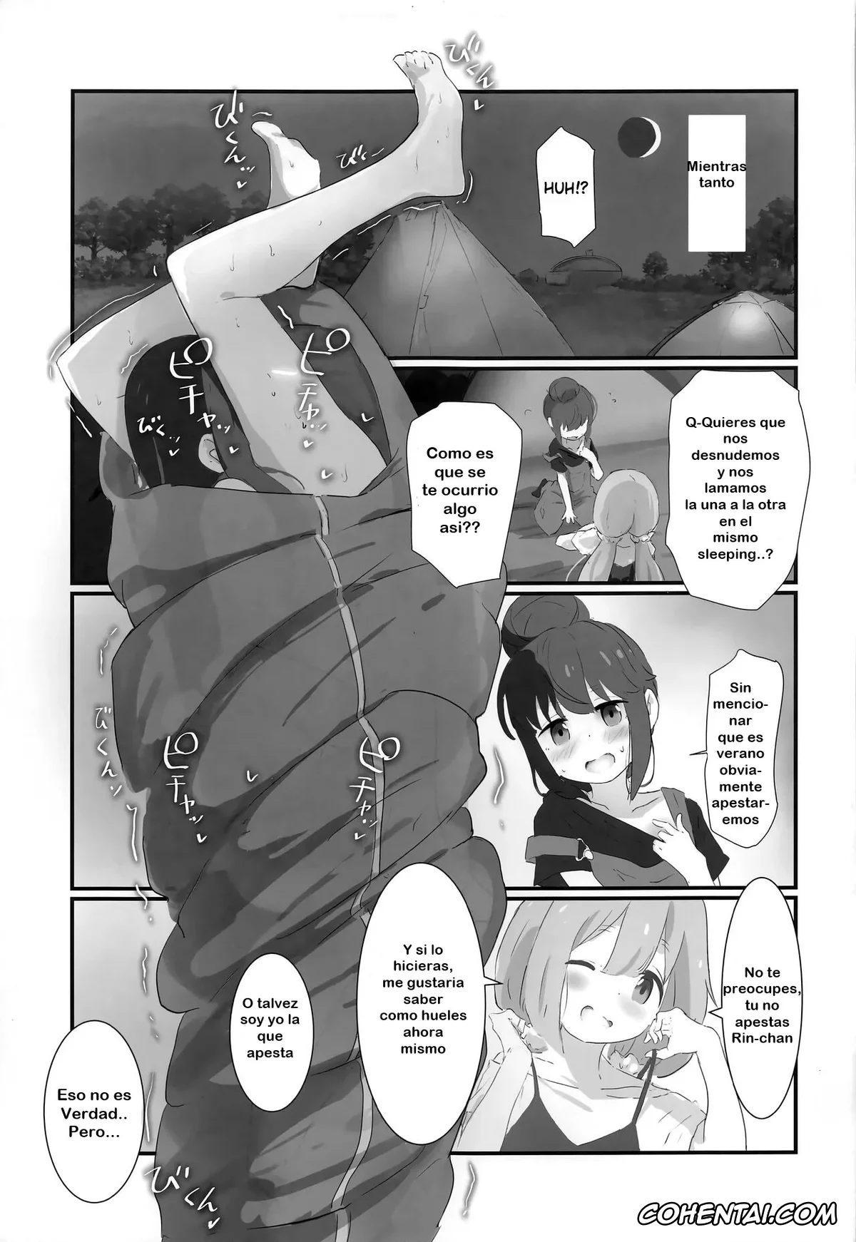 Bocchi the Rock! xxx, Yuru Camp | Laid-Back Camp xxx, Hitori Gotou xxx, Kikuri Hiroi xxx, Nadeshiko Kagamihara xxx, Rin Shima xxx, Bocchi-chan to Ecchi Camp (Bocchi the Rock!, Yuru Camp), pagina 22