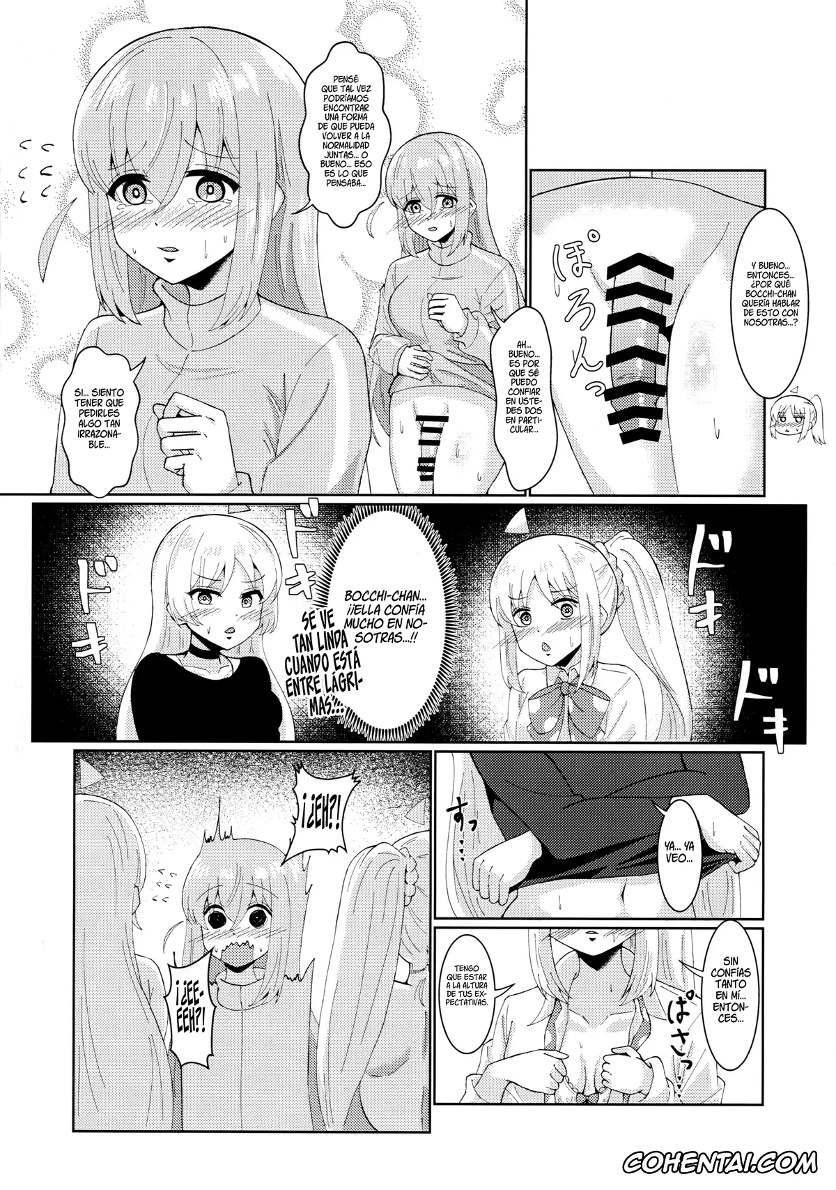 Bocchi the Rock! hentai, Hitori Gotou hentai, Nijika Ijichi hentai, Seika Ijichi hentai, Makasete, Bocchi-chan! (Bocchi the Rock!), pagina 3