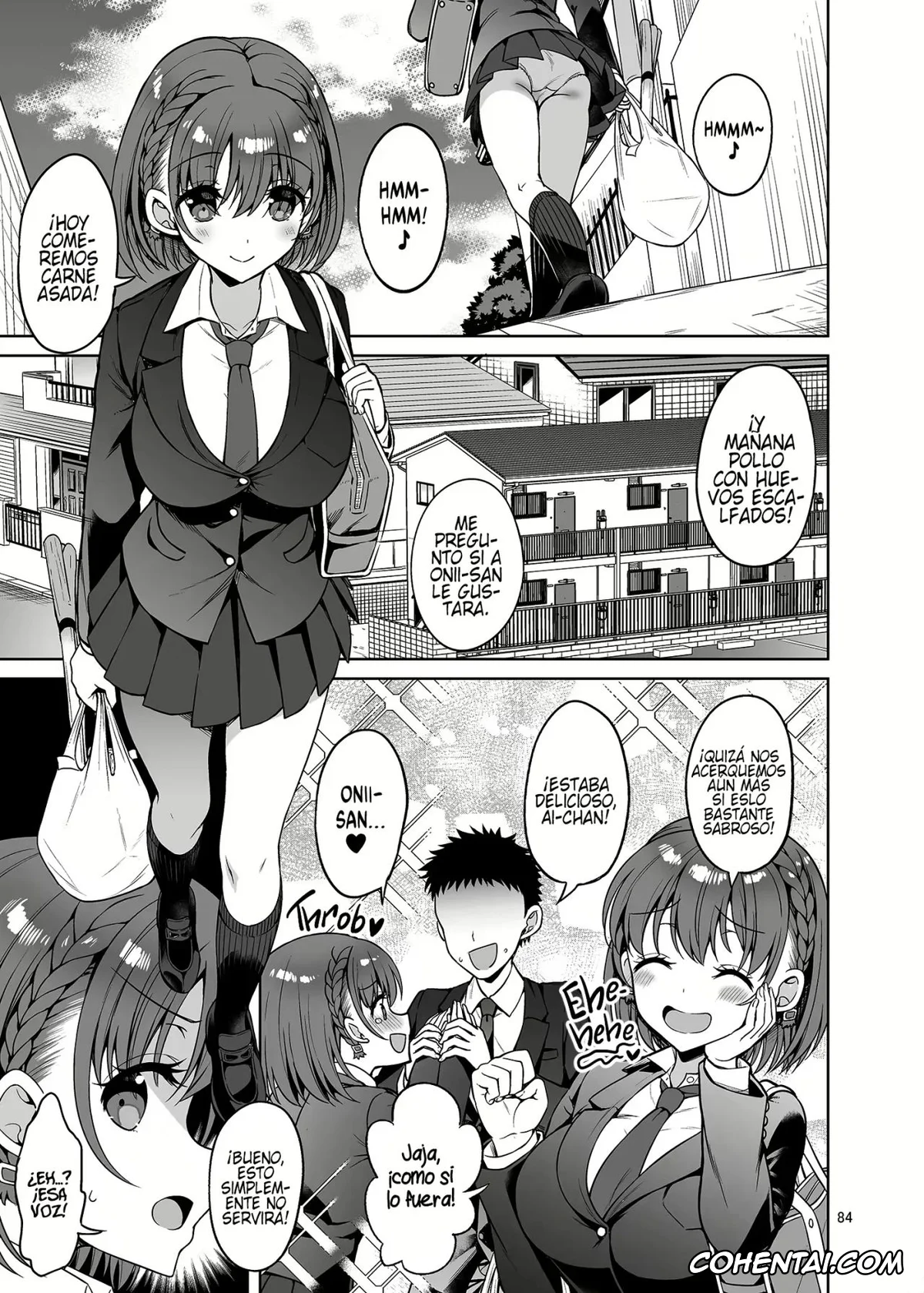 Getsuyoubi no Tawawa porno, Ai-Chan porno, Maegami-chan porno, Tawawa na Anoko-tachi (Onii-san Mitemasu ka? Ima kara Doutei Chinpo o Tabete Sukebe ni Nachaimasu) (Getsuyoubi no Tawawa), pagina 2