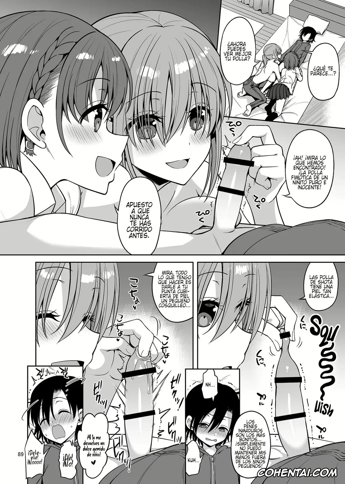 Getsuyoubi no Tawawa xxx, Ai-Chan xxx, Maegami-chan xxx, Tawawa na Anoko-tachi (Onii-san Mitemasu ka? Ima kara Doutei Chinpo o Tabete Sukebe ni Nachaimasu) (Getsuyoubi no Tawawa), pagina 7