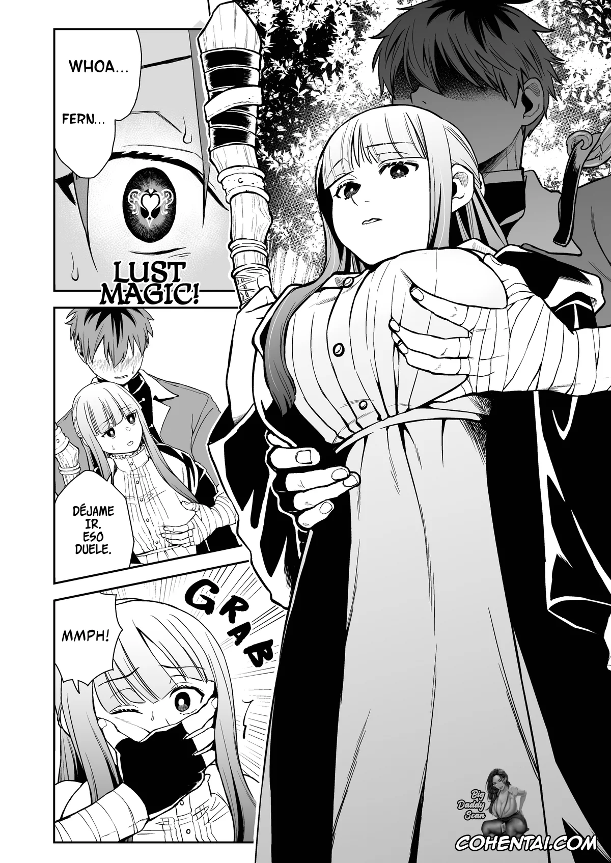 Sousou No Frieren | Frieren Beyond Journeys End hentai, Fern hentai, Stark hentai, Ippan Saiin Mahou Otsuyu Dark (Sousou no Frieren), pagina 9