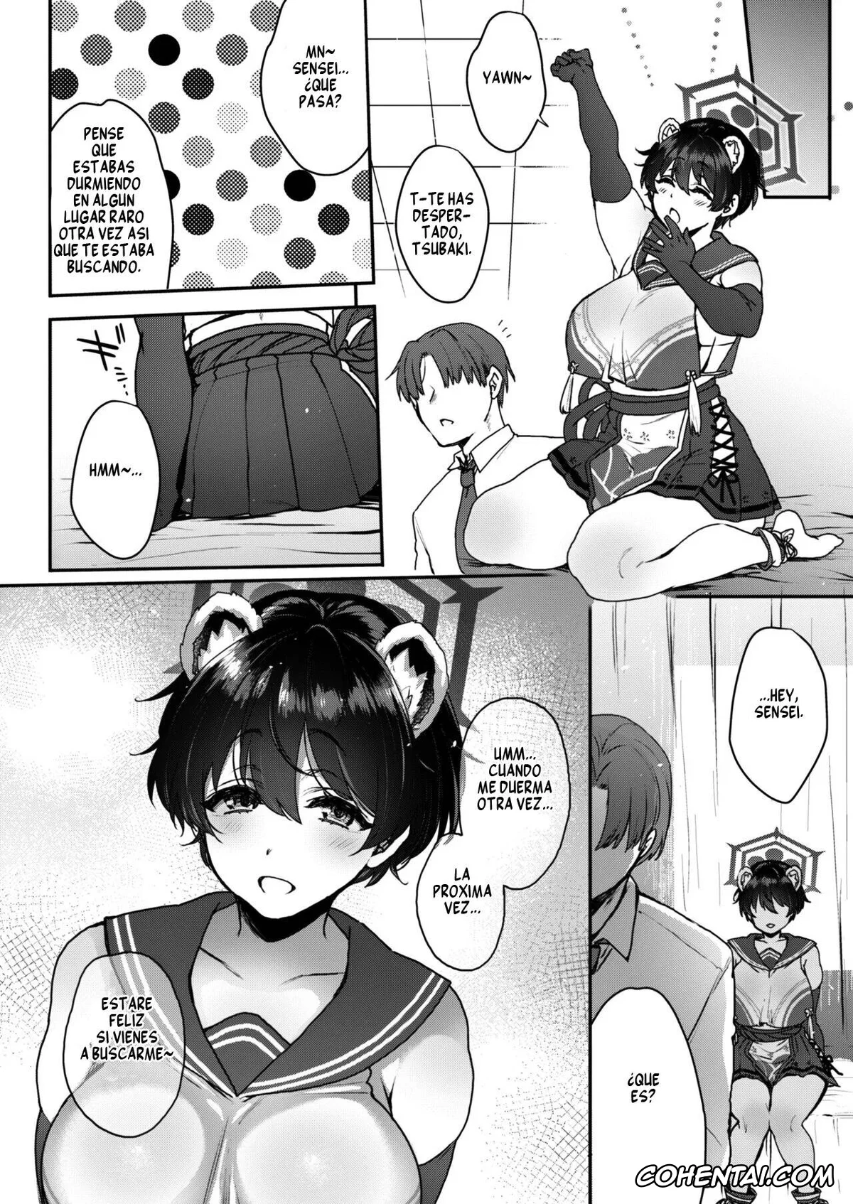 Blue Archive hentai, Sensei hentai, Tsubaki Kasuga hentai, Nemuri Himegoto (Blue Archive), pagina 27