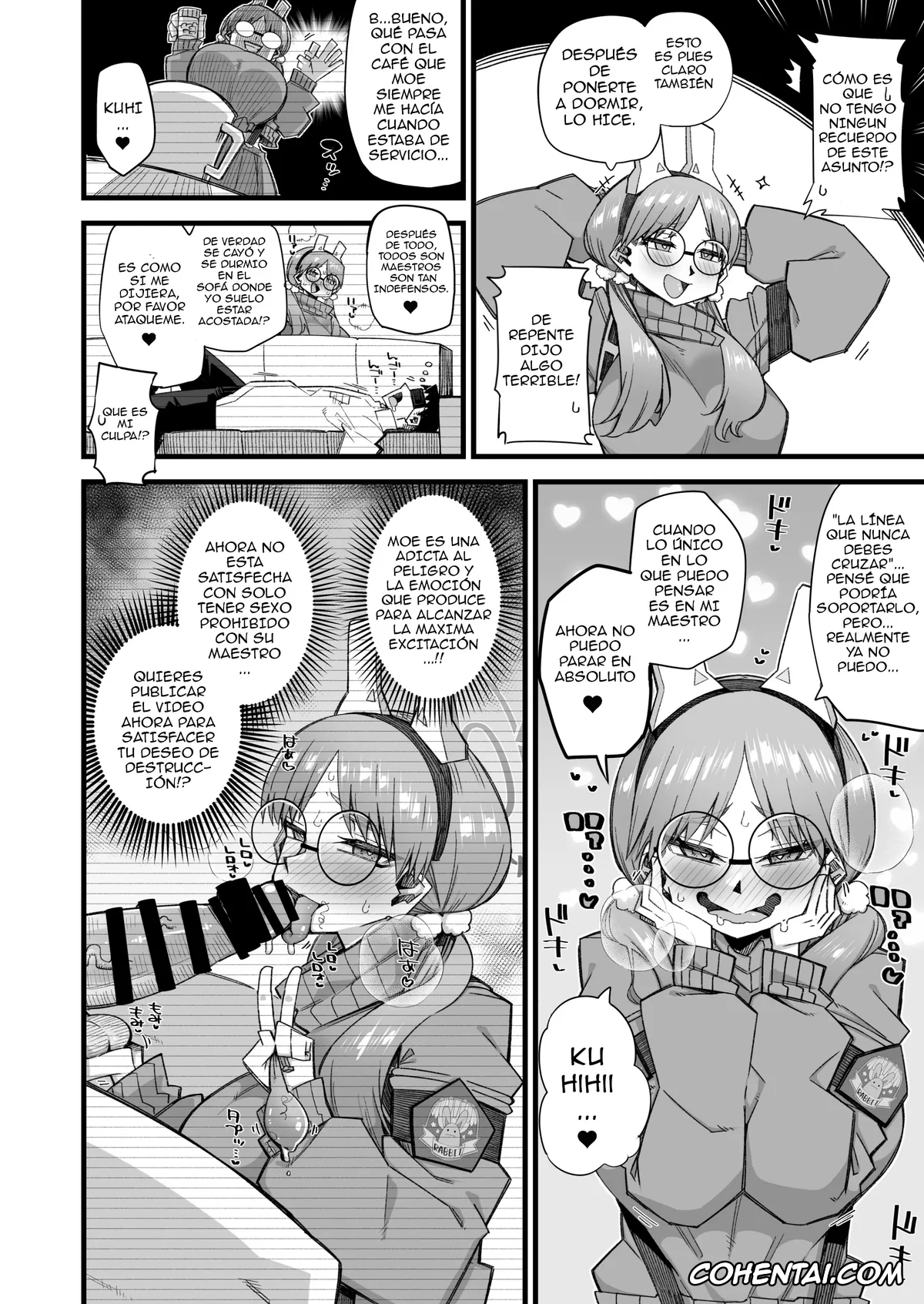 Blue Archive porno, Moe Kazekura porno, Sensei porno, Moe wa Sensei de Hametsu shitai (Blue Archive), pagina 5