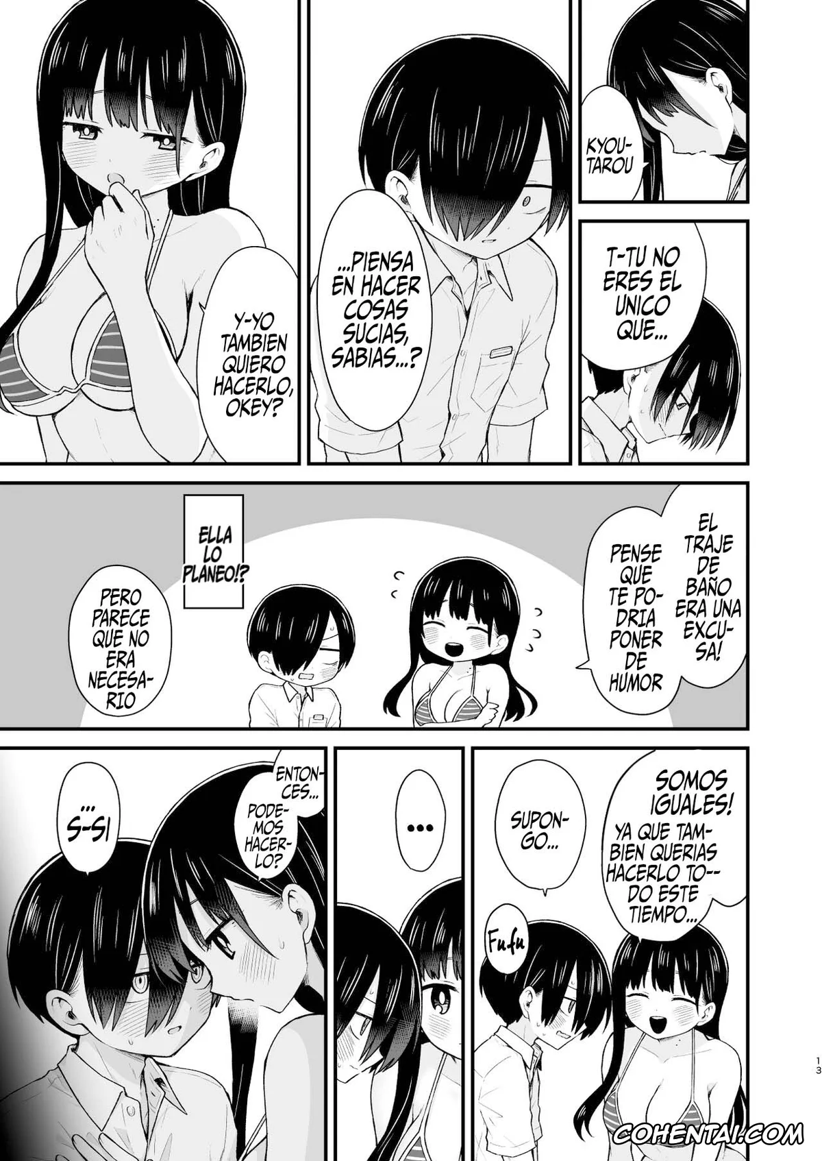 Boku no Kokoro no Yabai Yatsu hentai, Anna Yamada hentai, Kyoutarou Ichikawa hentai, Sasoitaishi, Sasowaretai (Boku no Kokoro no Yabai Yatsu), pagina 12