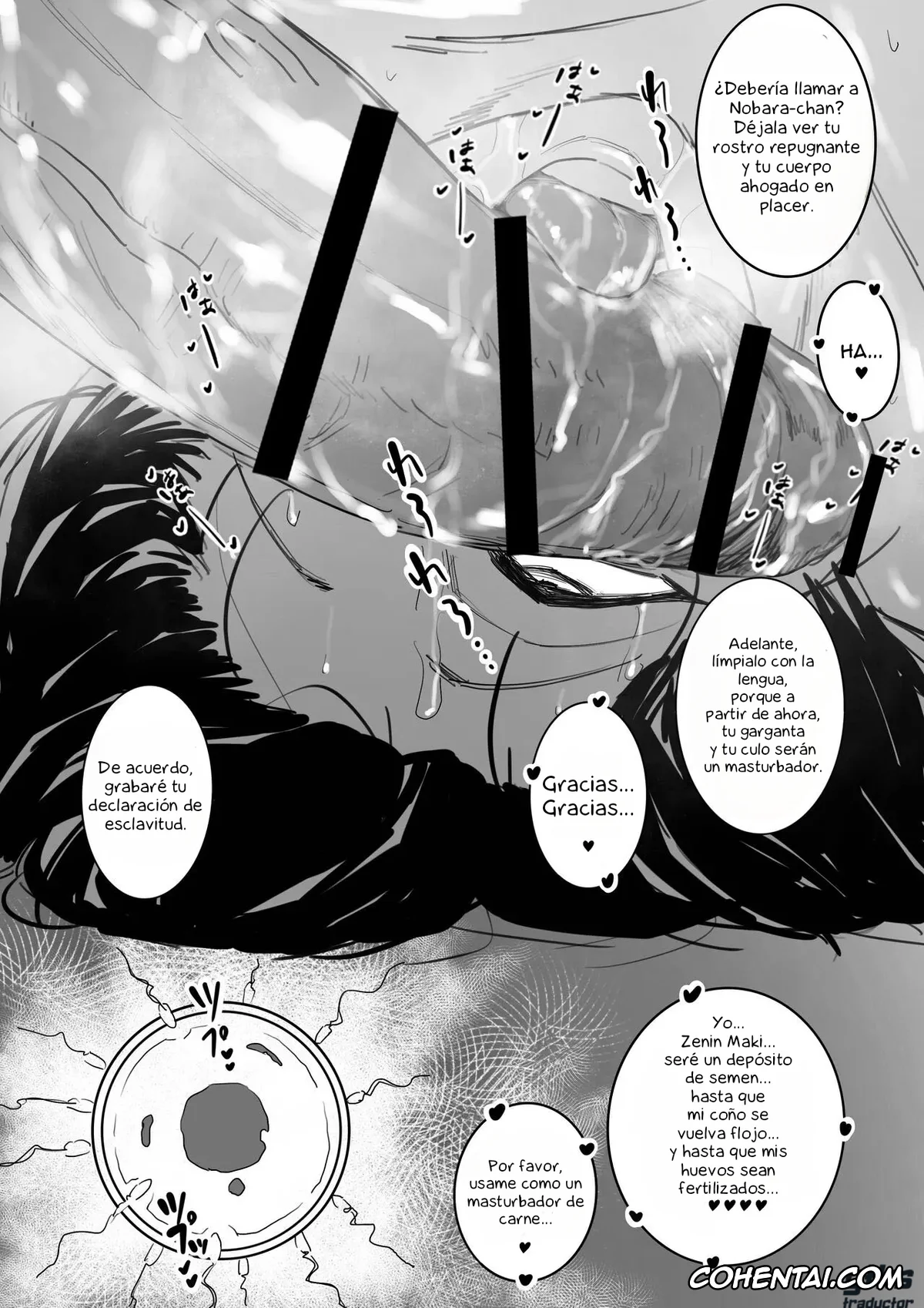 Jujutsu Kaisen xxx, Maki Zenin xxx, Kouhai no Tame ni Hitohadanuida Zenin Maki ga Onaho Ochi Suru Dake (Jujutsu Kaisen), pagina 22