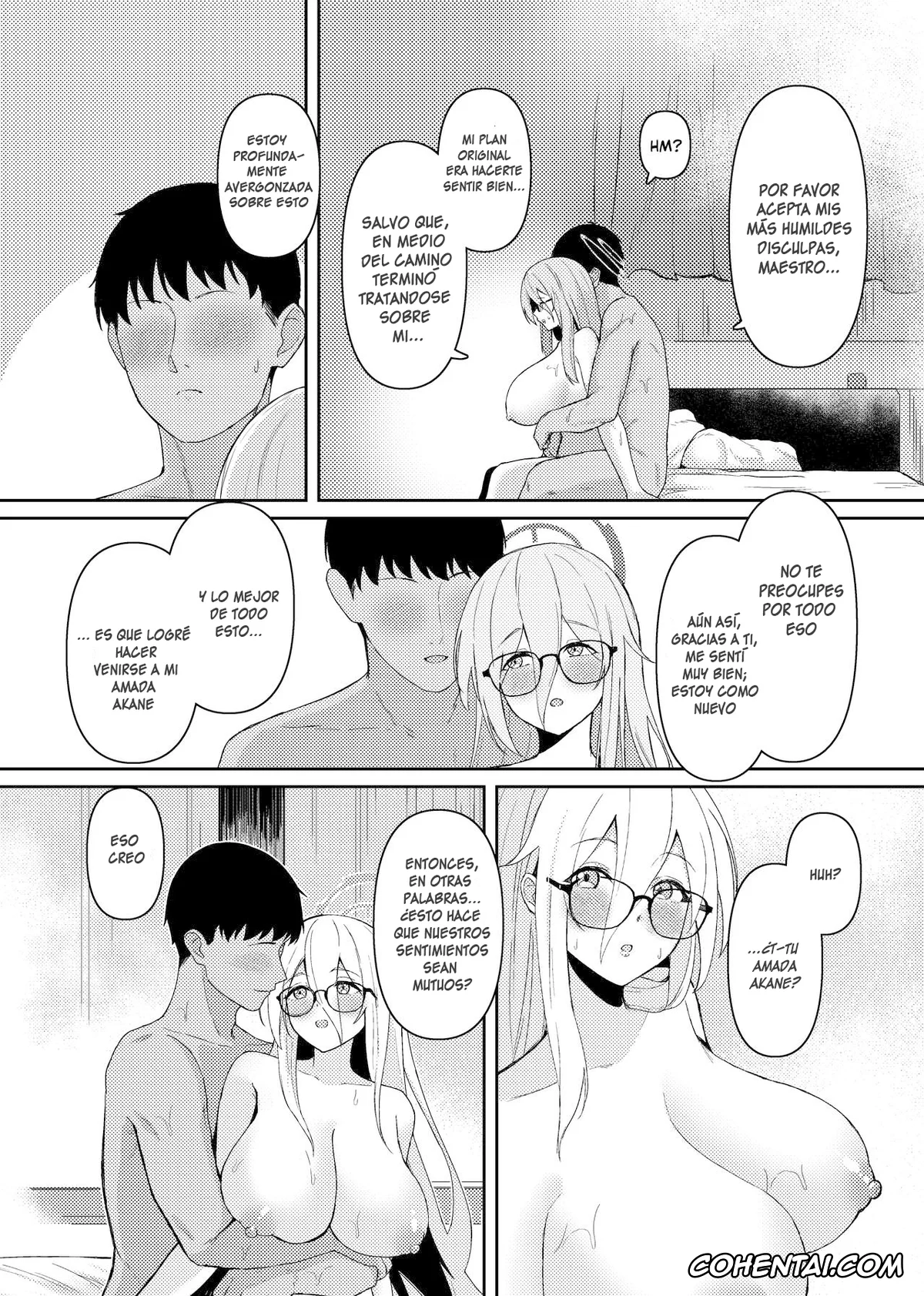 Blue Archive hentai, Akane Murokasa hentai, Sensei hentai, Akane ni Iyasarete Mimasen ka? (Blue Archive), pagina 30
