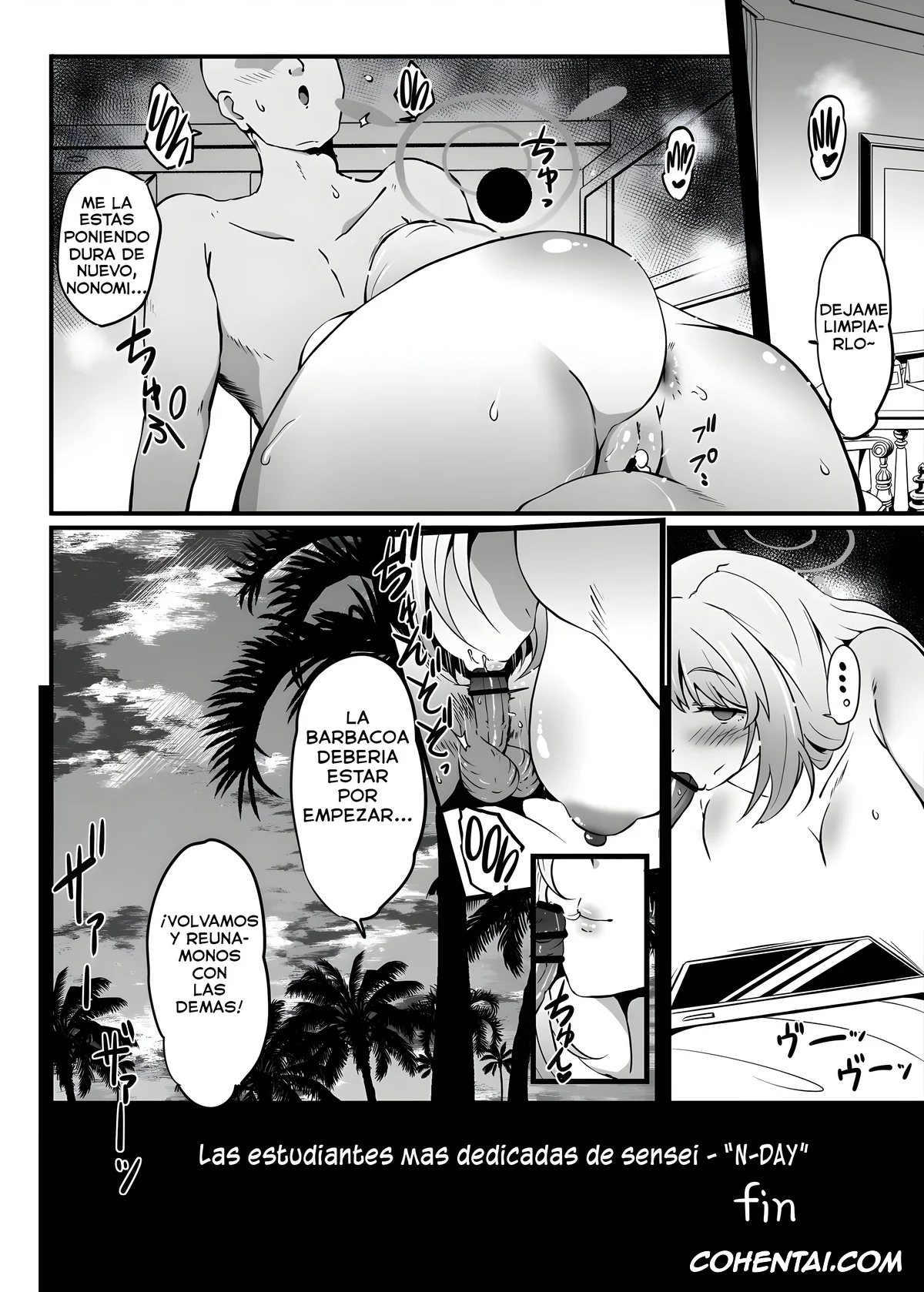 Blue Archive xxx, Nonomi Izayoi xxx, Sensei xxx, Zenkoutei Seito «N-DAY» (Blue Archive), pagina 19