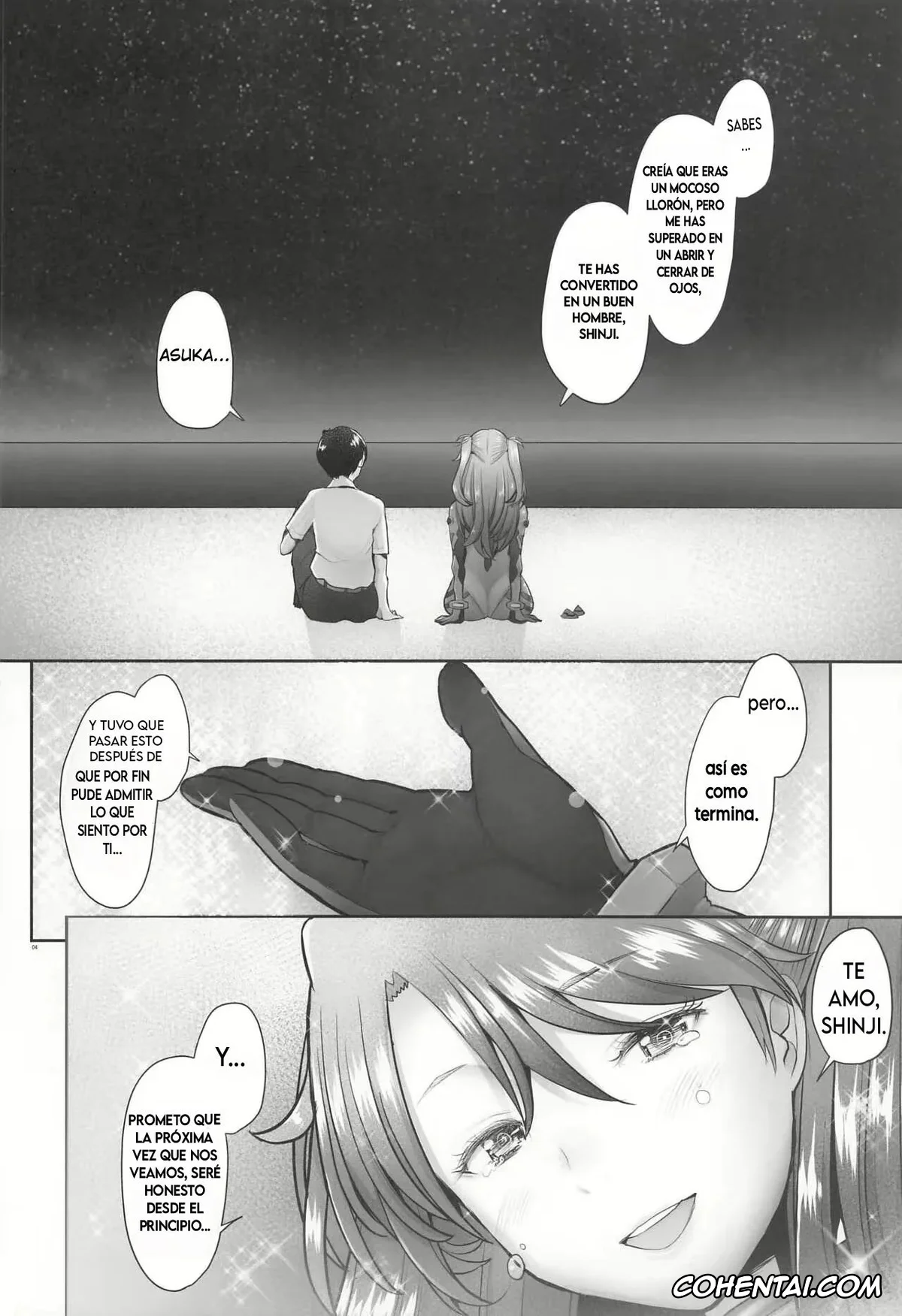 Neon Genesis Evangelion hentai, Asuka Langley Soryu hentai, Shinji Ikari hentai, Reincarnation | Reencarnación (Neon Genesis Evangelion), pagina 3