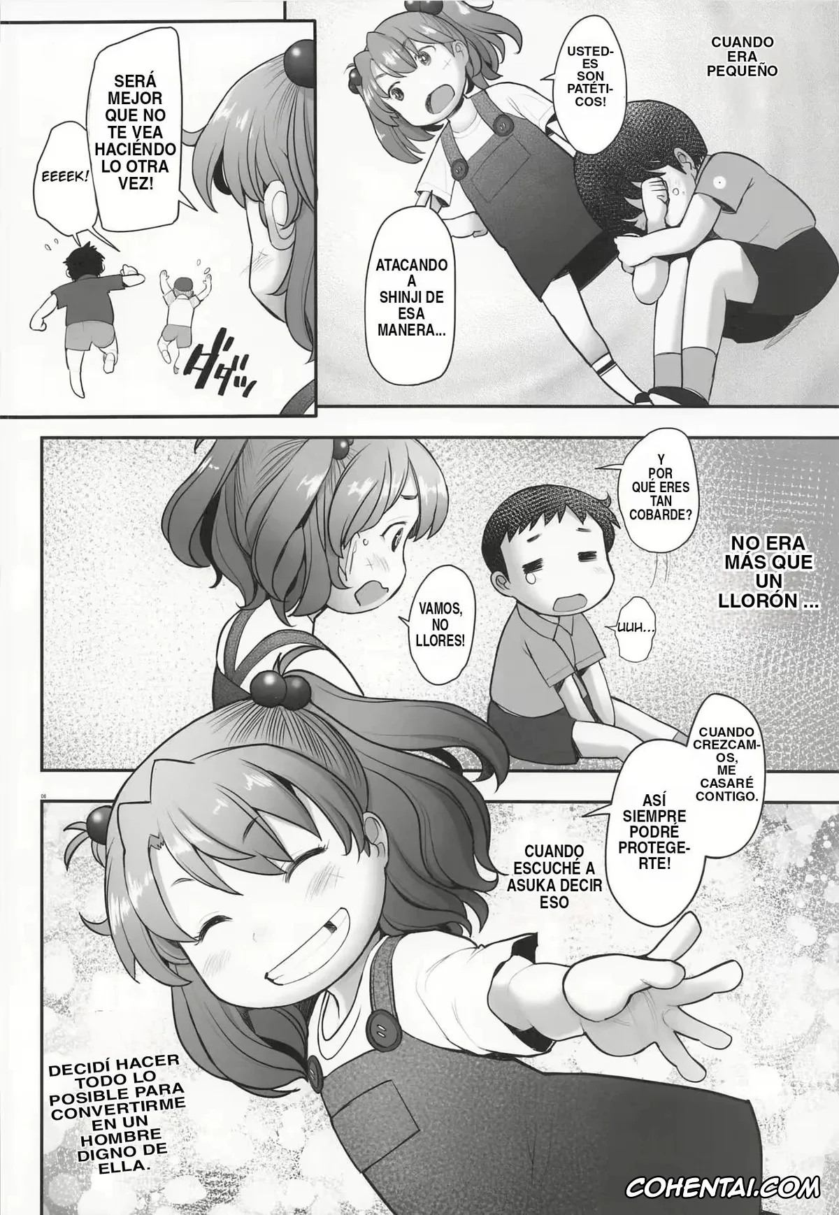 Neon Genesis Evangelion porno, Asuka Langley Soryu porno, Shinji Ikari porno, Reincarnation | Reencarnación (Neon Genesis Evangelion), pagina 5