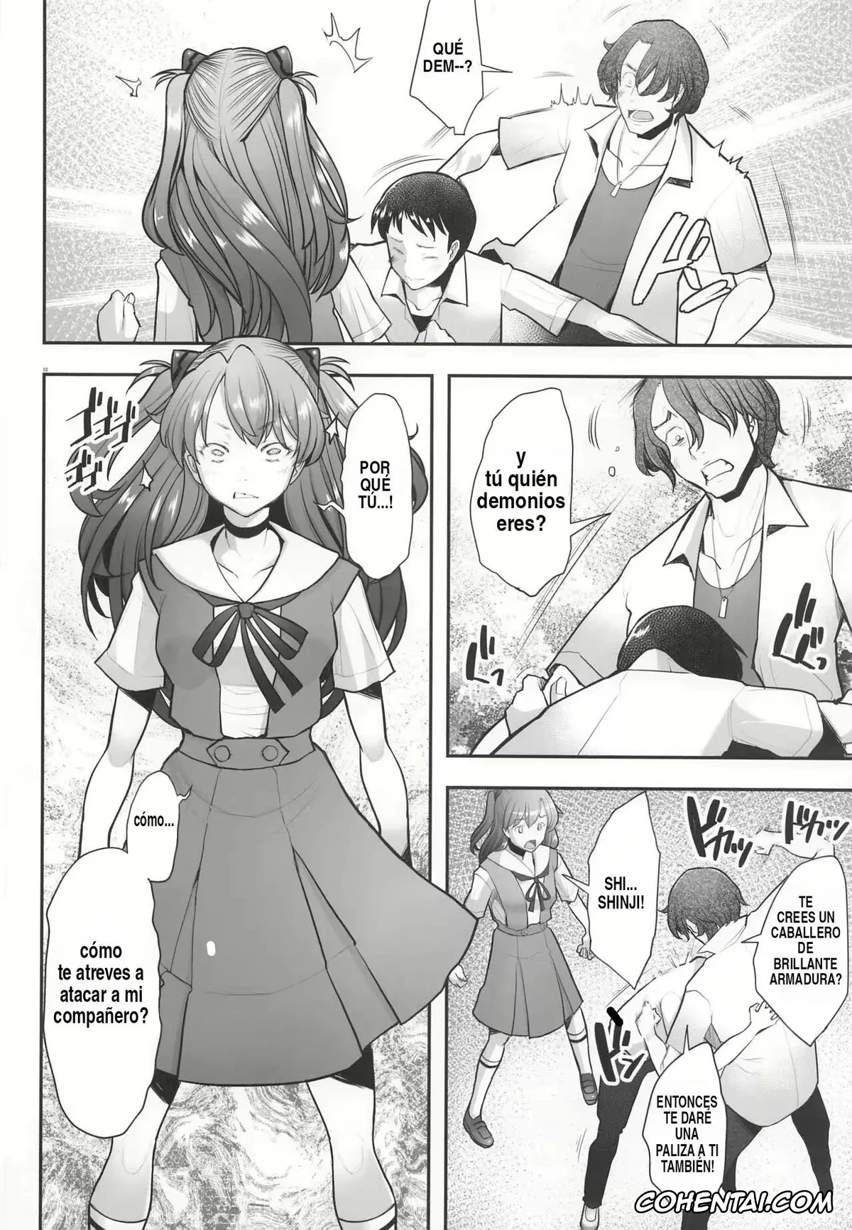 Neon Genesis Evangelion hentai, Asuka Langley Soryu hentai, Shinji Ikari hentai, Reincarnation | Reencarnación (Neon Genesis Evangelion), pagina 9