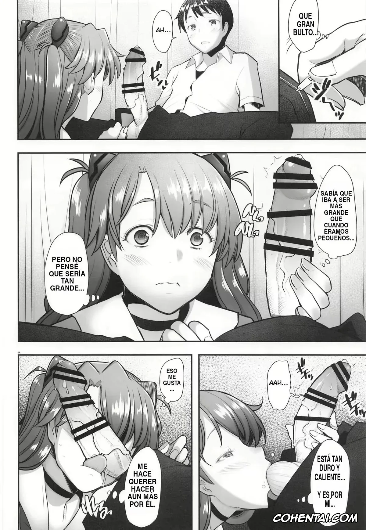 Neon Genesis Evangelion xxx, Asuka Langley Soryu xxx, Shinji Ikari xxx, Reincarnation | Reencarnación (Neon Genesis Evangelion), pagina 13