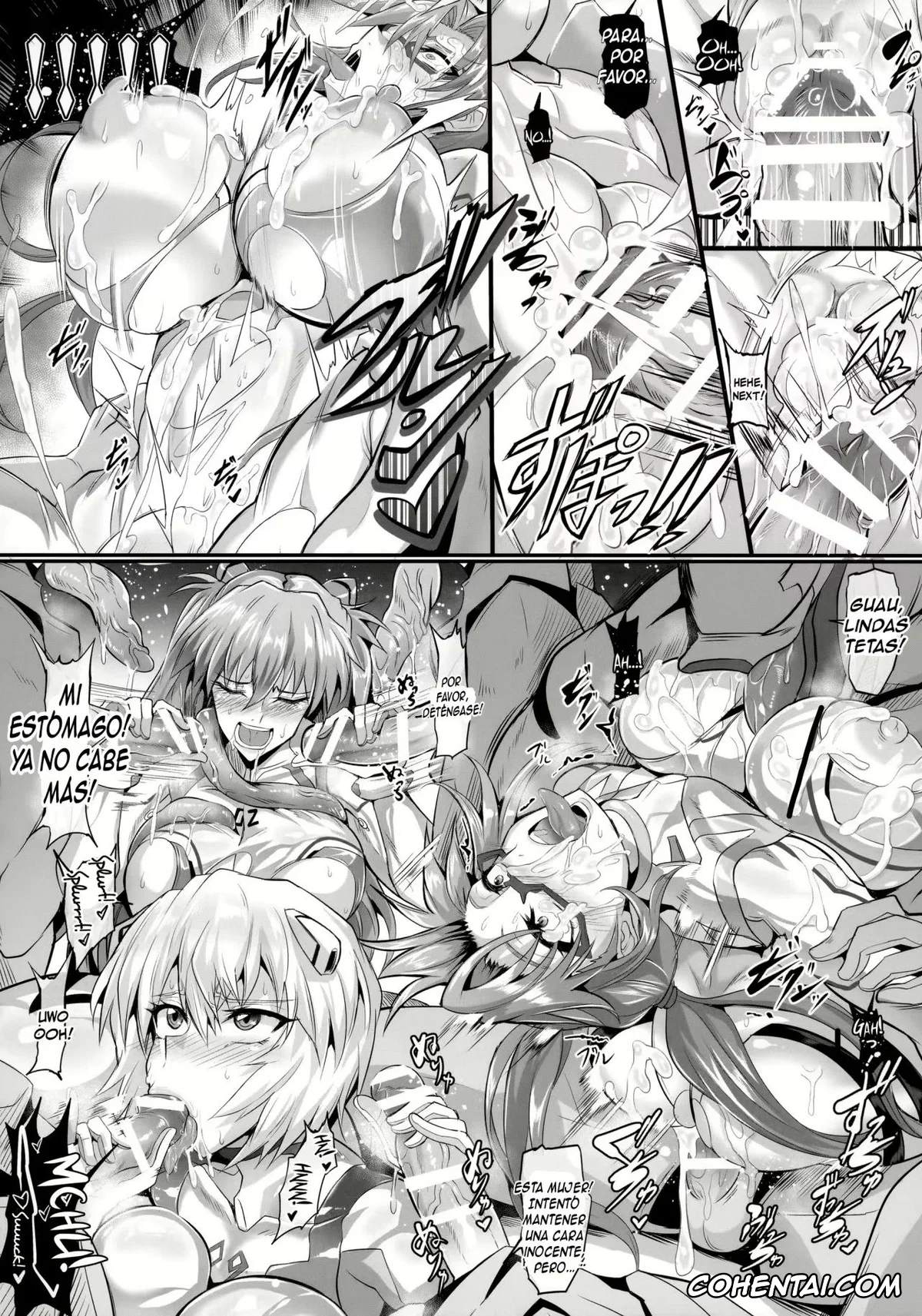 Neon Genesis Evangelion porno, Asuka Langley Soryu porno, Mari Illustrious Makinami porno, Rei Ayanami porno, EVA Tsukimitsuchou | EVA Mariposa de la luz de luna (Neon Genesis Evangelion), pagina 23