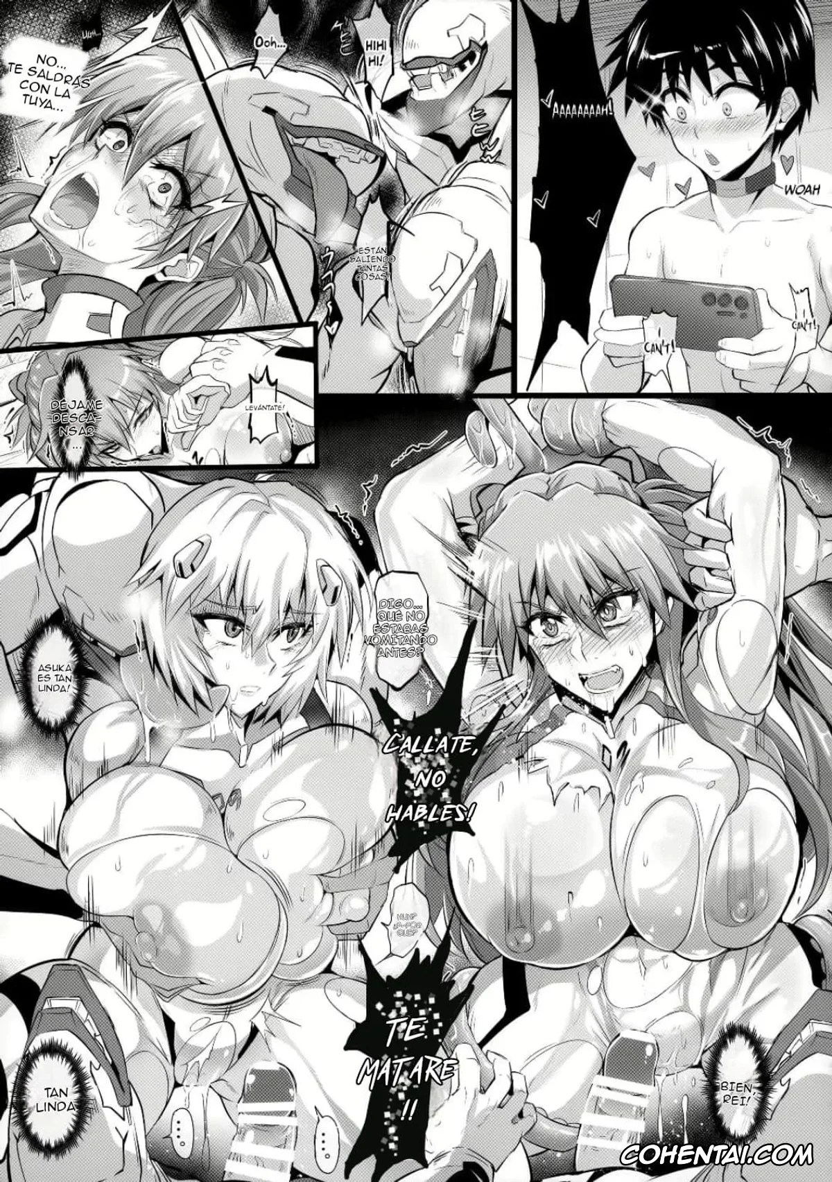 Neon Genesis Evangelion porno, Asuka Langley Soryu porno, Mari Illustrious Makinami porno, Rei Ayanami porno, EVA Tsukimitsuchou | EVA Mariposa de la luz de luna (Neon Genesis Evangelion), pagina 26