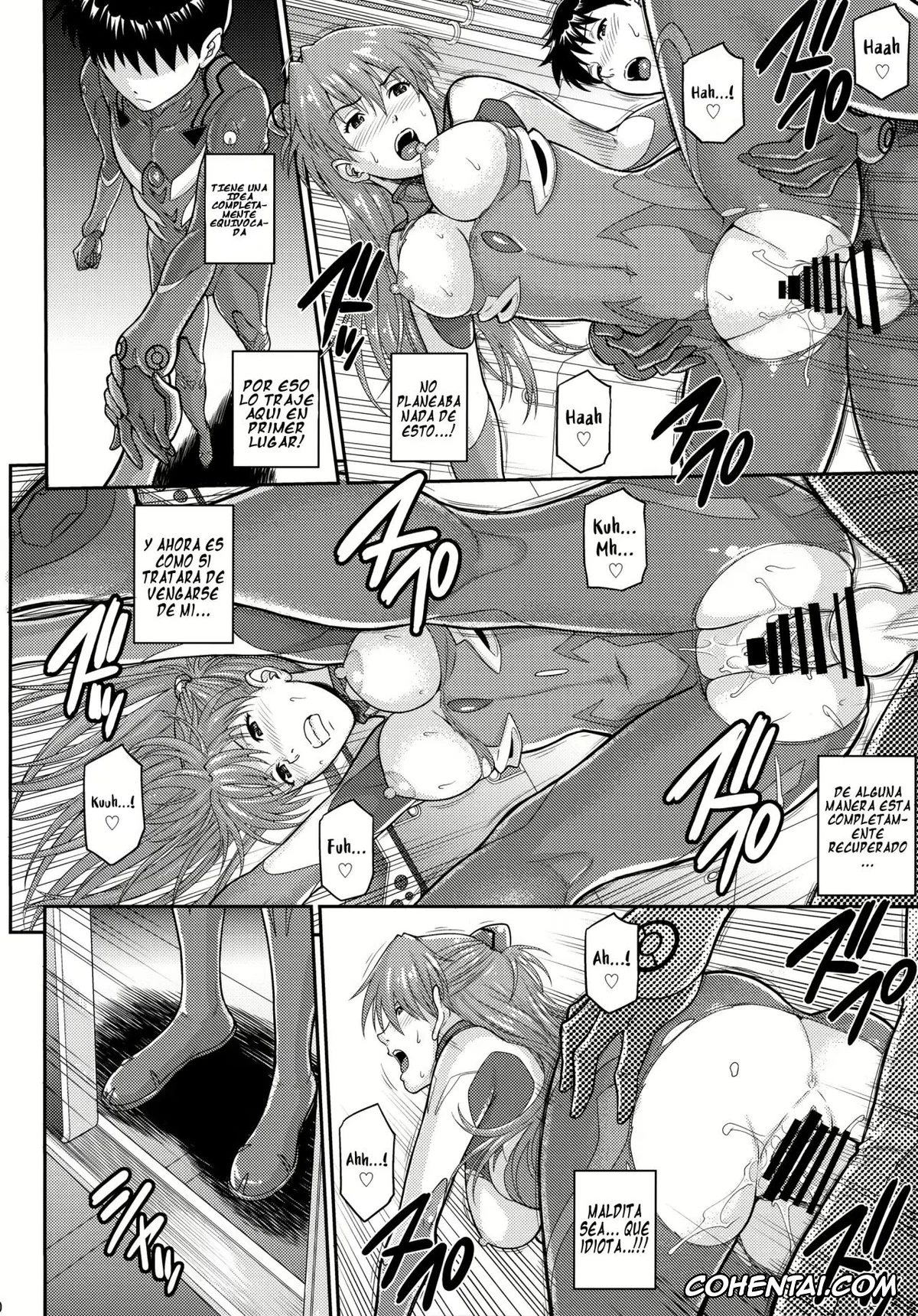 Neon Genesis Evangelion hentai, Asuka Langley Soryu hentai, Mari Illustrious Makinami hentai, Shinji Ikari hentai, Yakusoku no Basho de… -Kondaku no Sekaisen- (Neon Genesis Evangelion), pagina 9