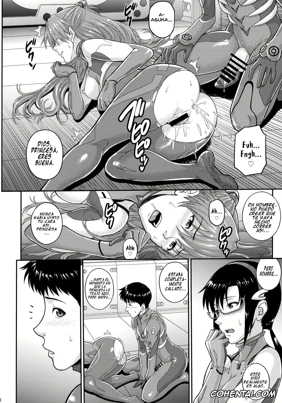 Neon Genesis Evangelion porno, Asuka Langley Soryu porno, Mari Illustrious Makinami porno, Shinji Ikari porno, Yakusoku no Basho de… -Kondaku no Sekaisen- (Neon Genesis Evangelion), pagina 17