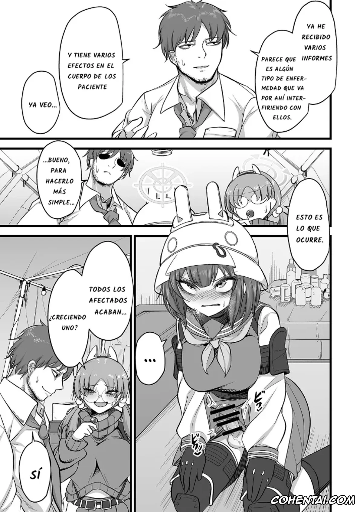 Blue Archive xxx, Moe Kazekura xxx, Saki Sorai xxx, Sakimoeizumu (Blue Archive), pagina 4