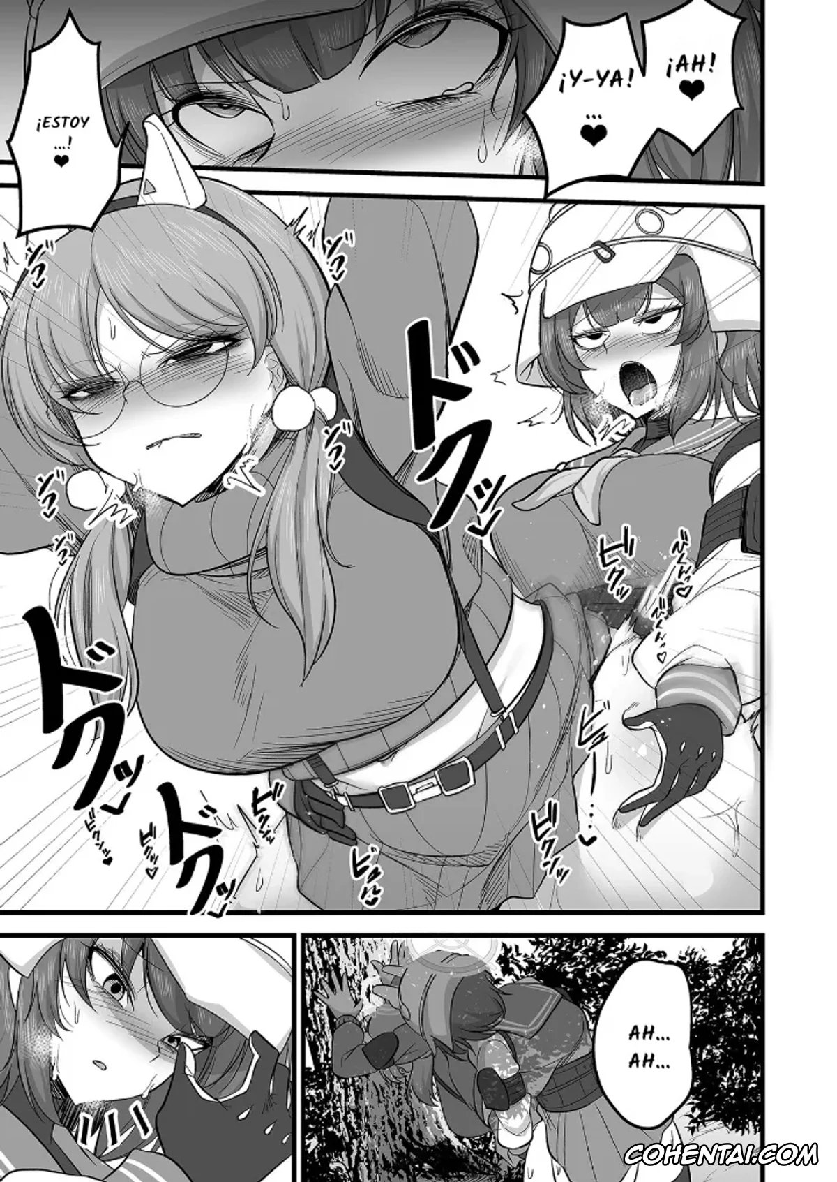 Blue Archive xxx, Moe Kazekura xxx, Saki Sorai xxx, Sakimoeizumu (Blue Archive), pagina 22