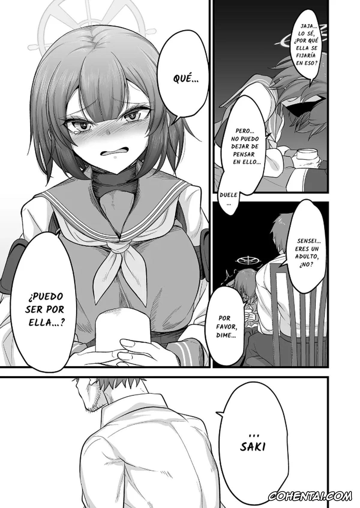 Blue Archive xxx, Moe Kazekura xxx, Saki Sorai xxx, Sakimoeizumu (Blue Archive), pagina 28