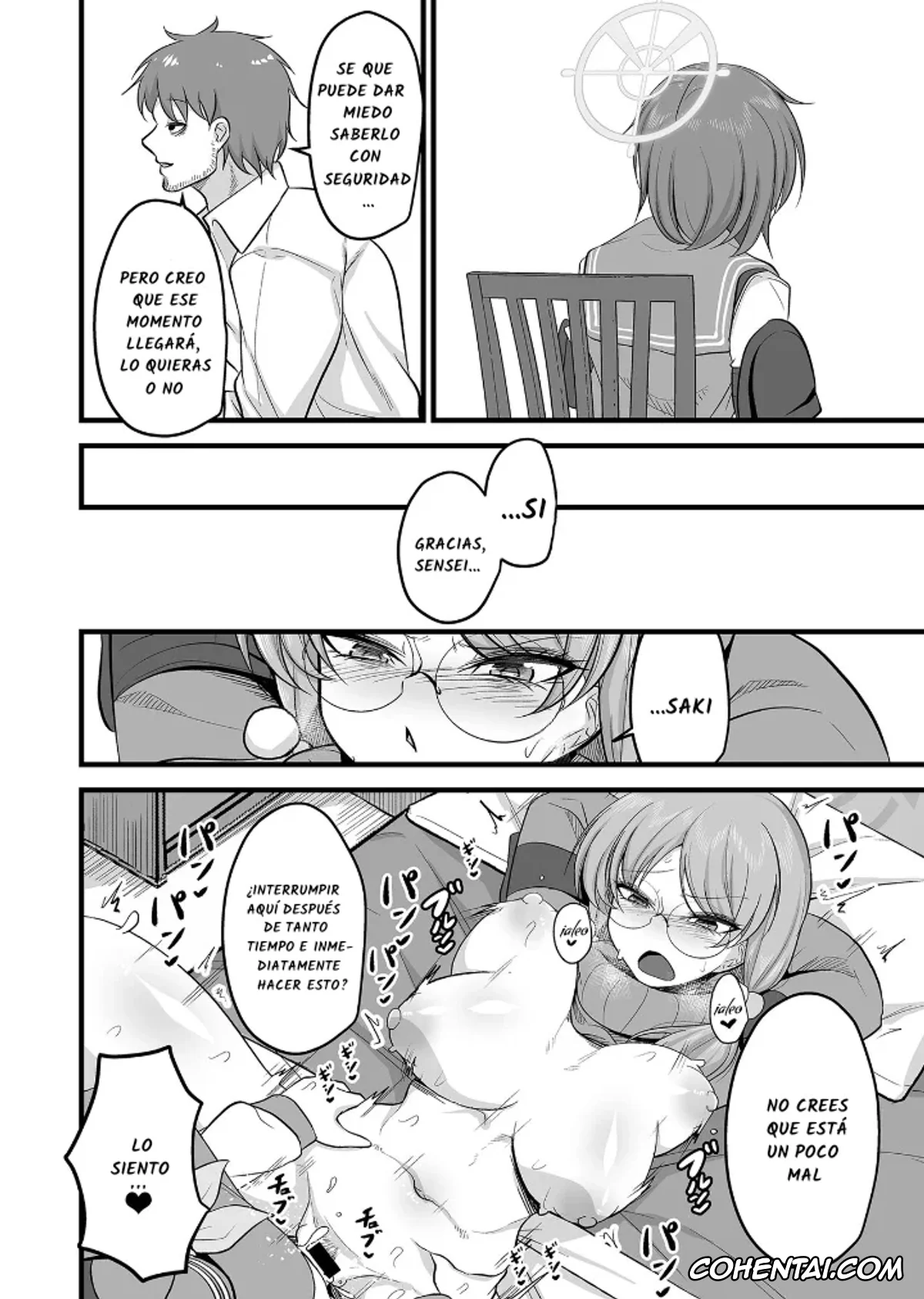 Blue Archive xxx, Moe Kazekura xxx, Saki Sorai xxx, Sakimoeizumu (Blue Archive), pagina 31