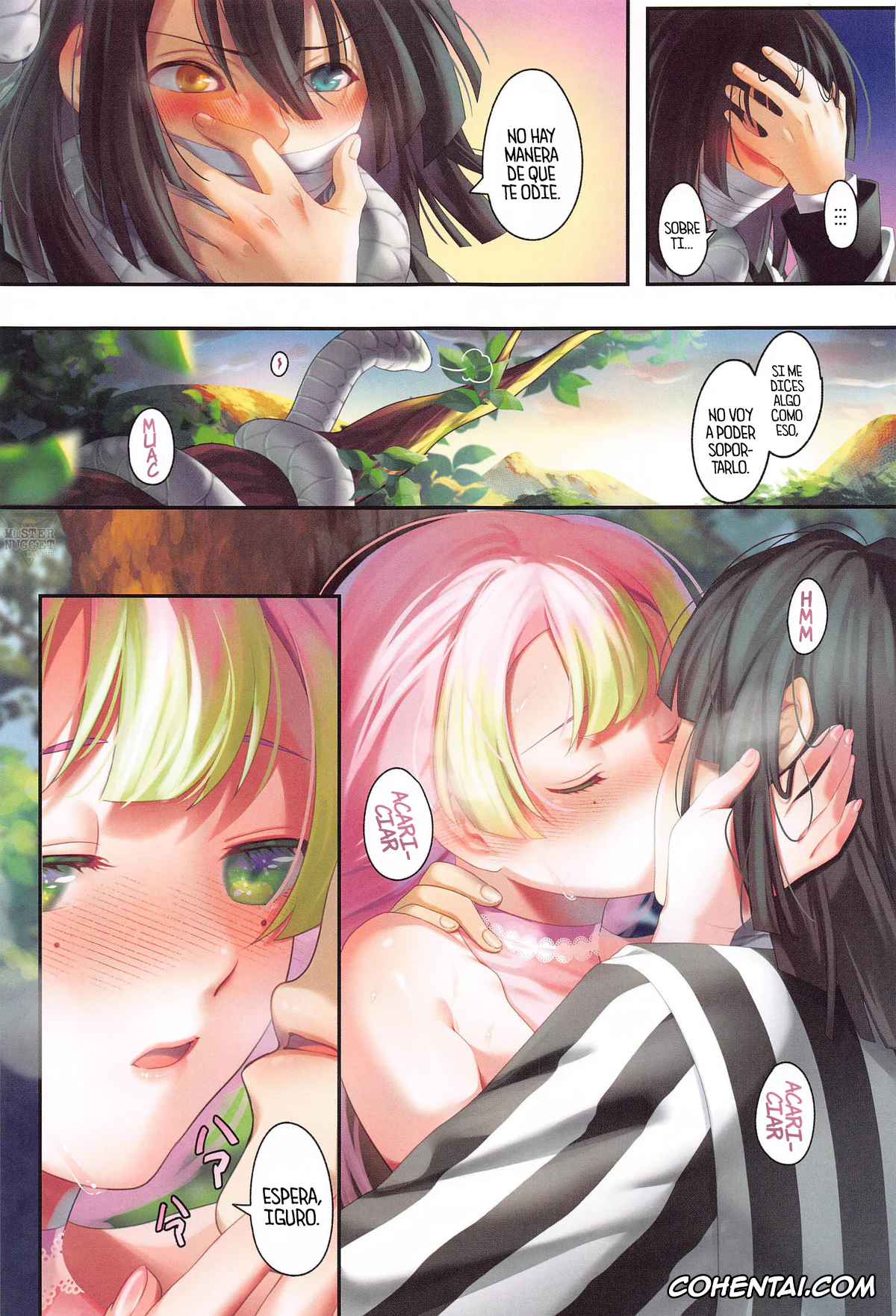 Kimetsu No Yaiba | Demon Slayer xxx, Mitsuri Kanroji xxx, Obanai Iguro xxx, Koi Sasou (Kimetsu no Yaiba), pagina 10