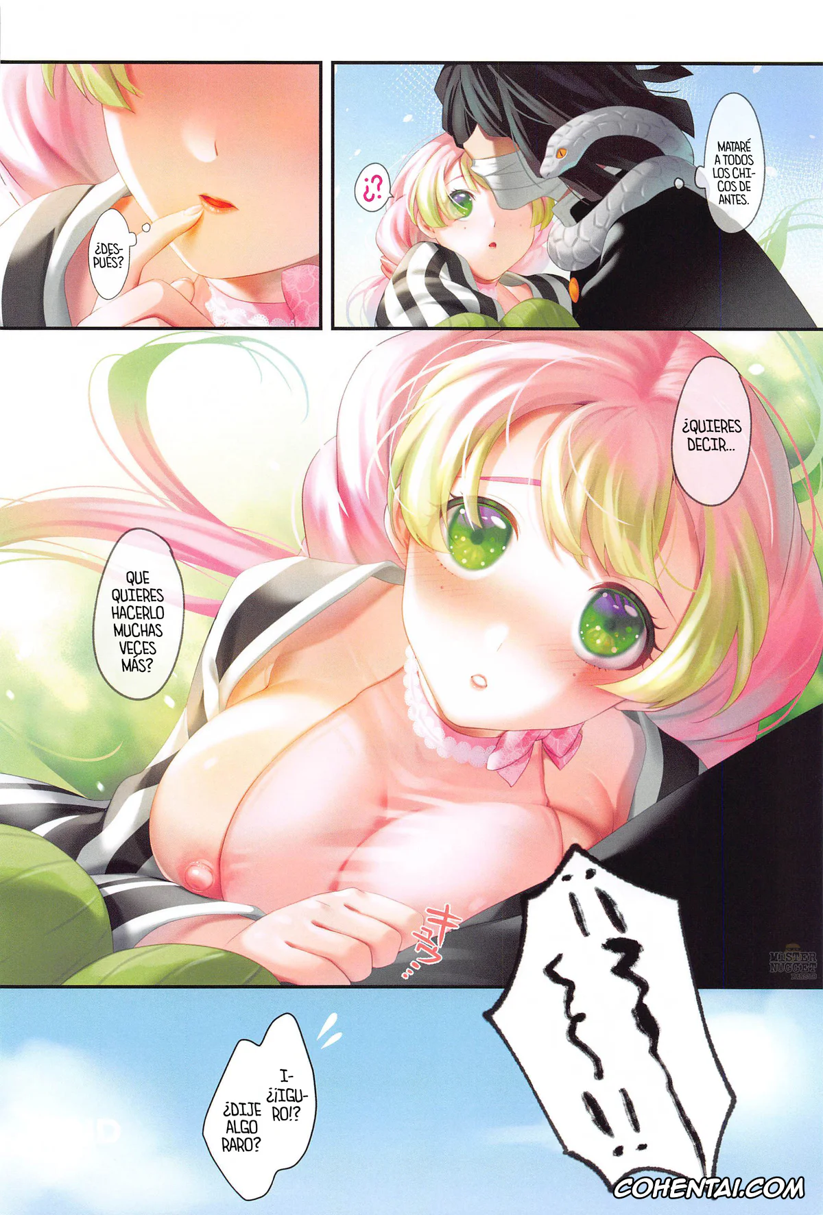 Kimetsu No Yaiba | Demon Slayer xxx, Mitsuri Kanroji xxx, Obanai Iguro xxx, Koi Sasou (Kimetsu no Yaiba), pagina 19