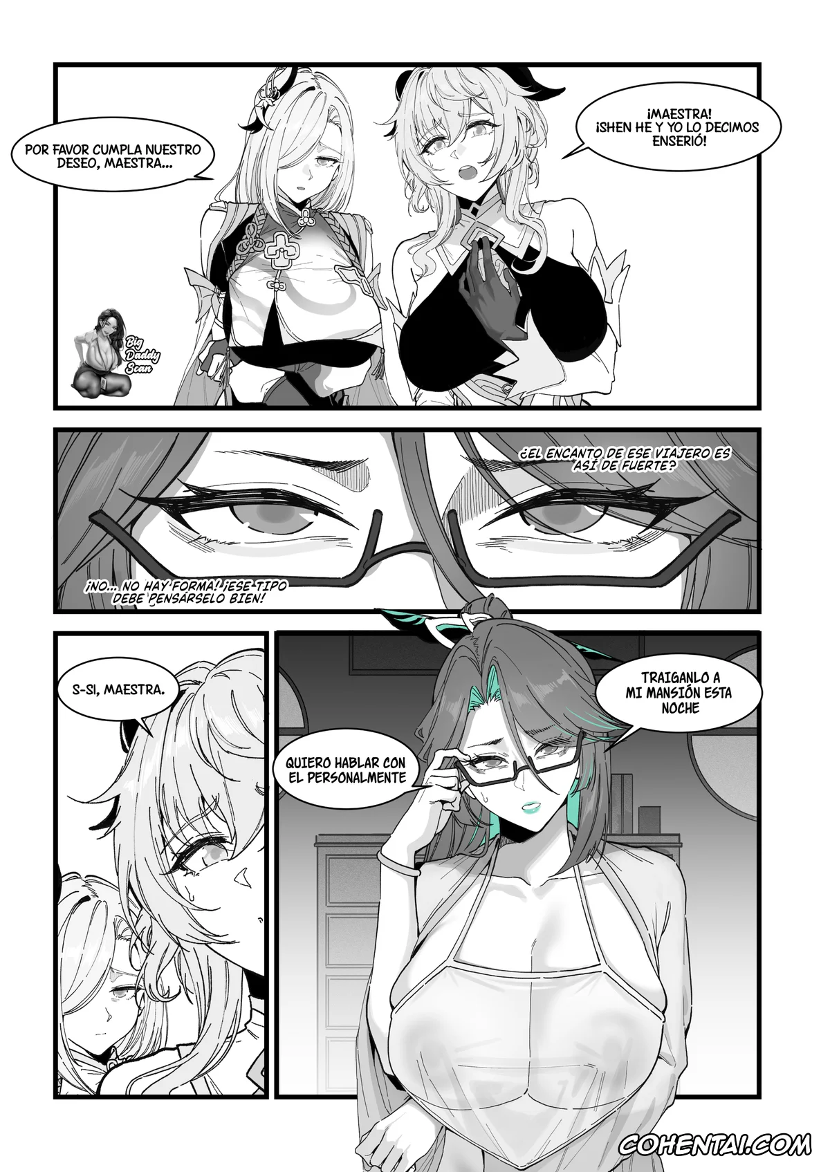 Genshin Impact xxx, Aether xxx, Xianyun | Cloud Retainer xxx, Cloud Retainer: A test for Aether (Genshin Impact), pagina 4