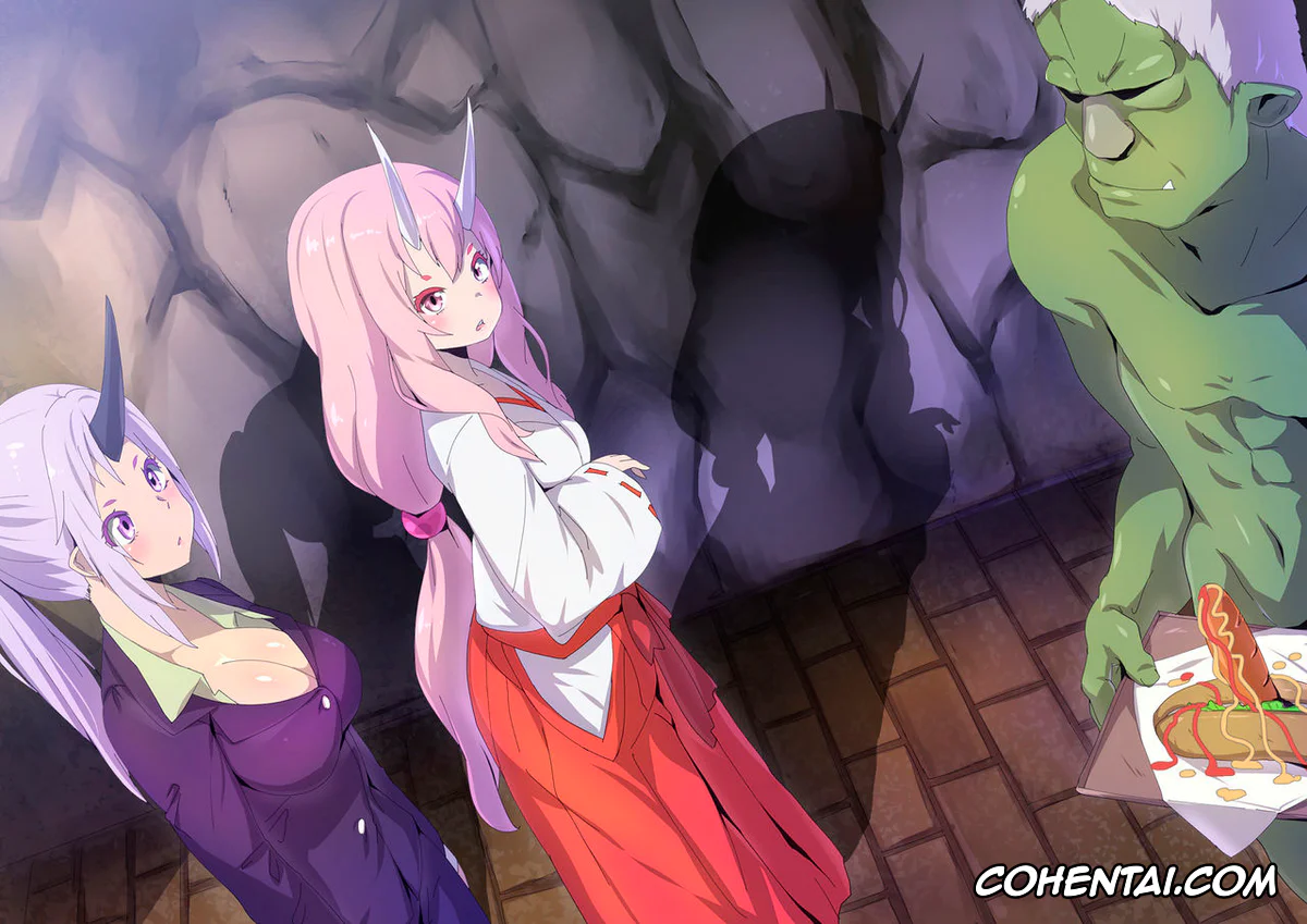 Tensei Shitara Slime datta Ken porno, Milim Nava porno, Rimuru Tempest porno, Shuna porno, TenSli R18 CG Shuu 2nd (Tensei Shitara Slime datta Ken), pagina 104