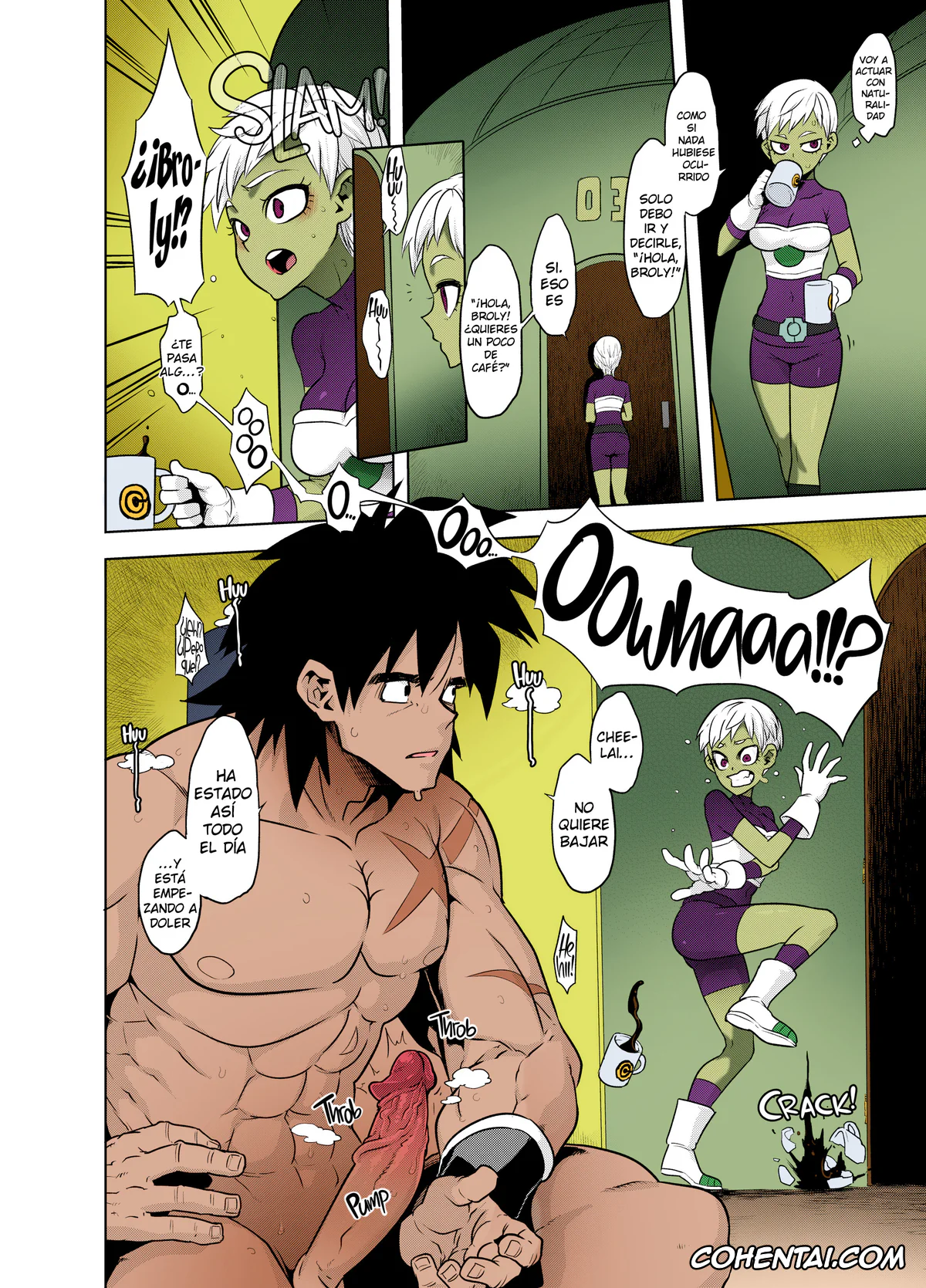 Dragon Ball Super xxx, Broly xxx, Cheelai xxx, Super Lychee Juice (Dragon Ball Super), pagina 10