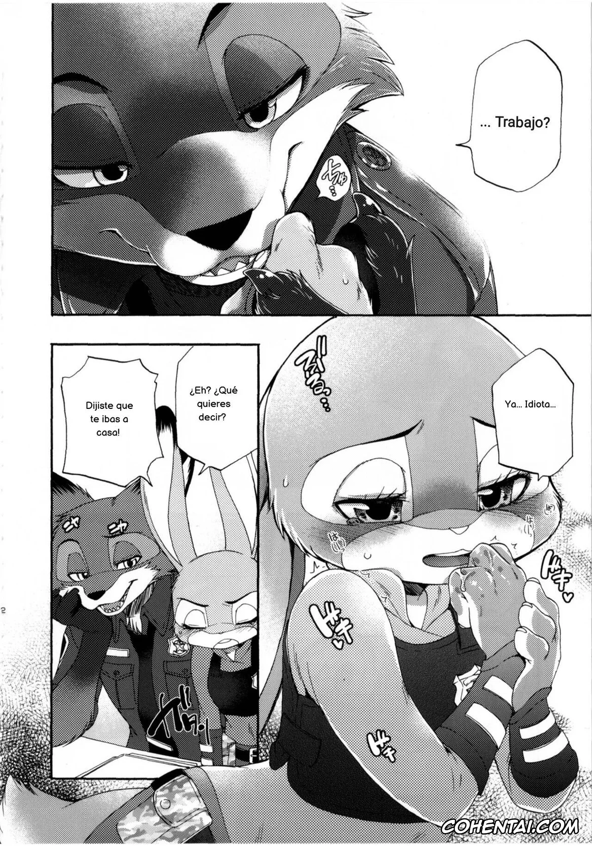 Zootopia hentai, Judy Hopps hentai, Nick Wilde hentai, Make Love (Zootopia), pagina 12