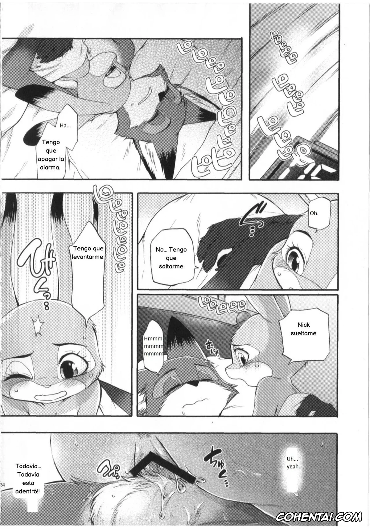 Zootopia hentai, Judy Hopps hentai, Nick Wilde hentai, Make Love (Zootopia), pagina 24