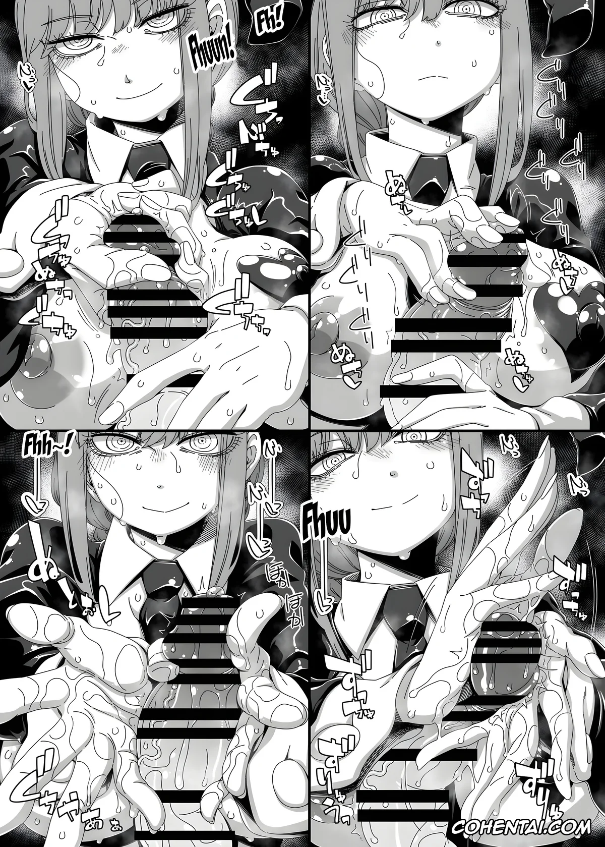 Chainsaw Man hentai, Makima hentai, Gyaku Bunny Kite Shihai shite Hoshii (Chainsaw Man), pagina 9