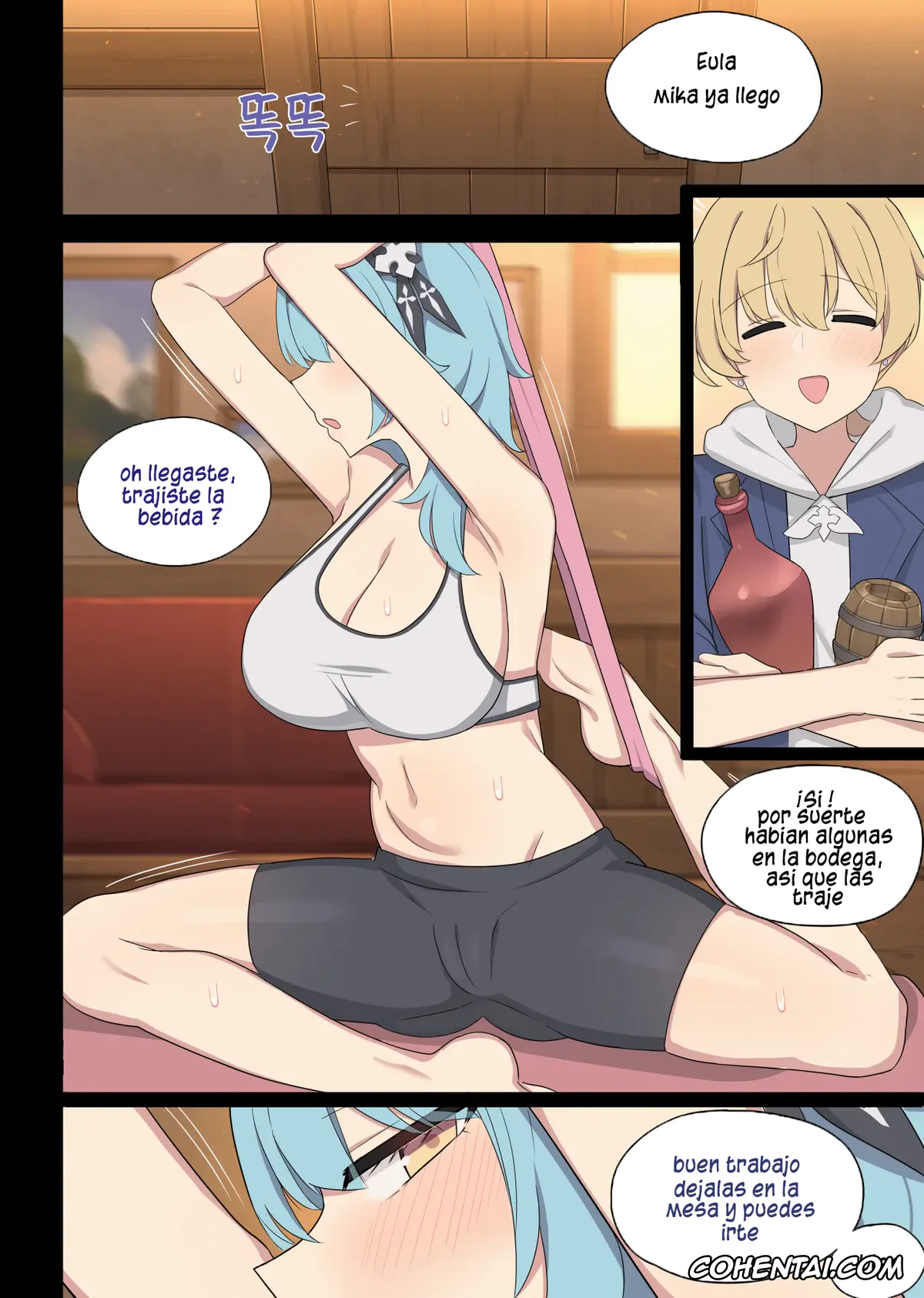 Genshin Impact porno, Eula Lawrence porno, Mika Schmidt porno, Eula (Genshin Impact), pagina 8