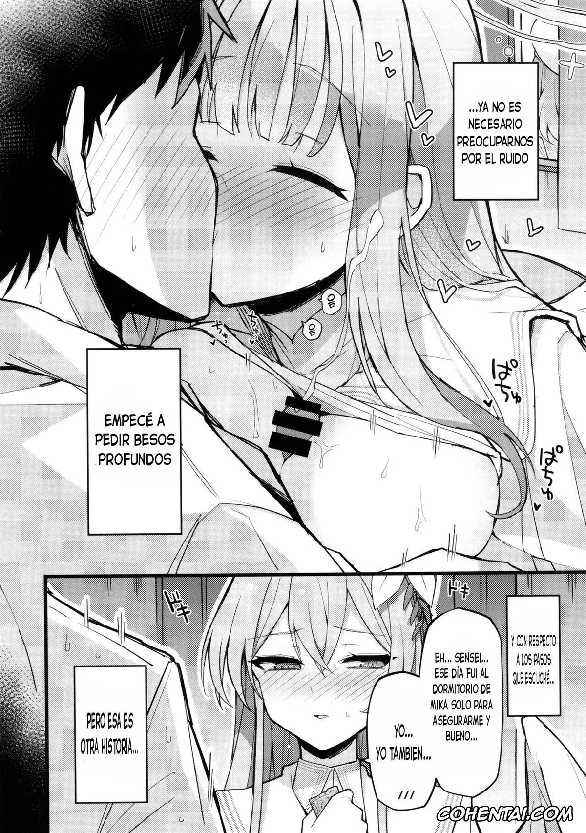 Blue Archive xxx, Mika Misono xxx, Sensei xxx, Mika, Koe Osaete. (Blue Archive), pagina 25