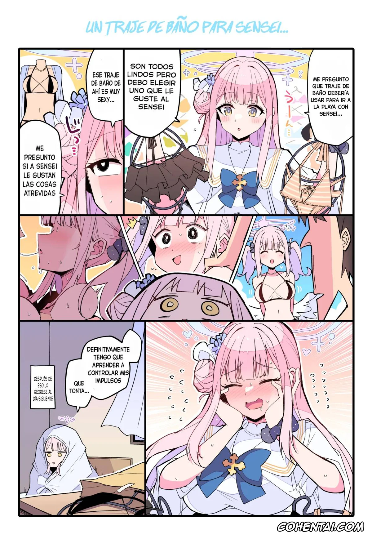 Blue Archive hentai, Mika Misono hentai, Sensei hentai, Mika, Koe Osaete. (Blue Archive), pagina 27