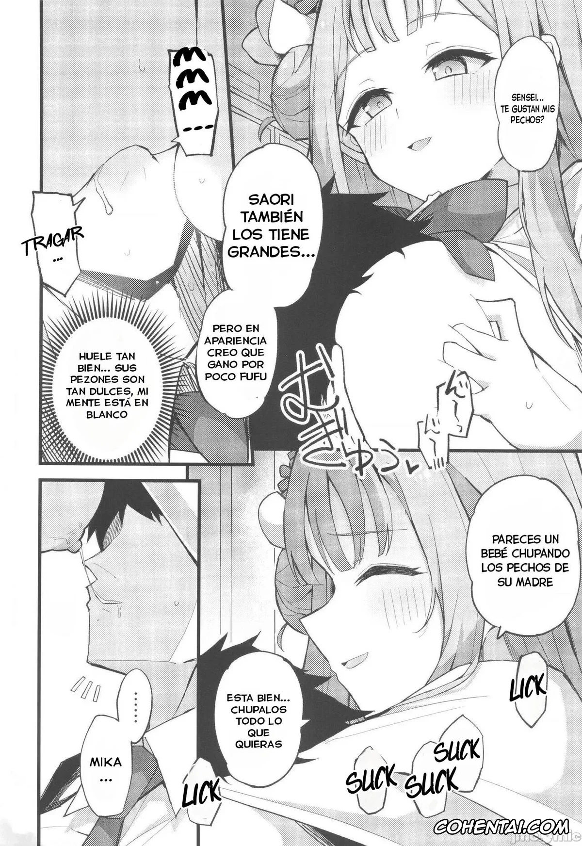 Blue Archive hentai, Mika Misono hentai, Sensei hentai, Jihi o Kureta Anata to (Blue Archive), pagina 9