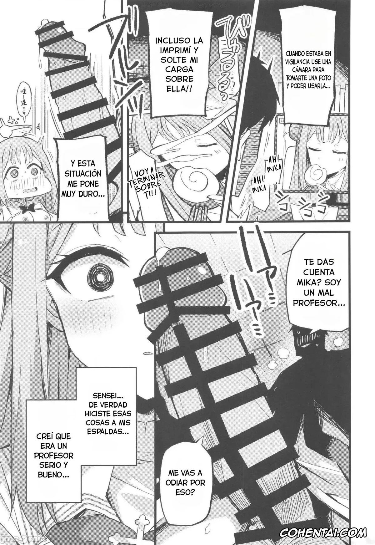 Blue Archive hentai, Mika Misono hentai, Sensei hentai, Jihi o Kureta Anata to (Blue Archive), pagina 12