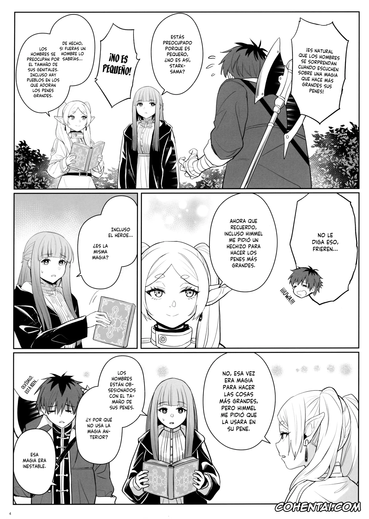 Sousou No Frieren | Frieren Beyond Journeys End porno, Fern porno, Stark porno, Chinchin ga Ookiku Naru Mahou (Sousou no Frieren), pagina 5