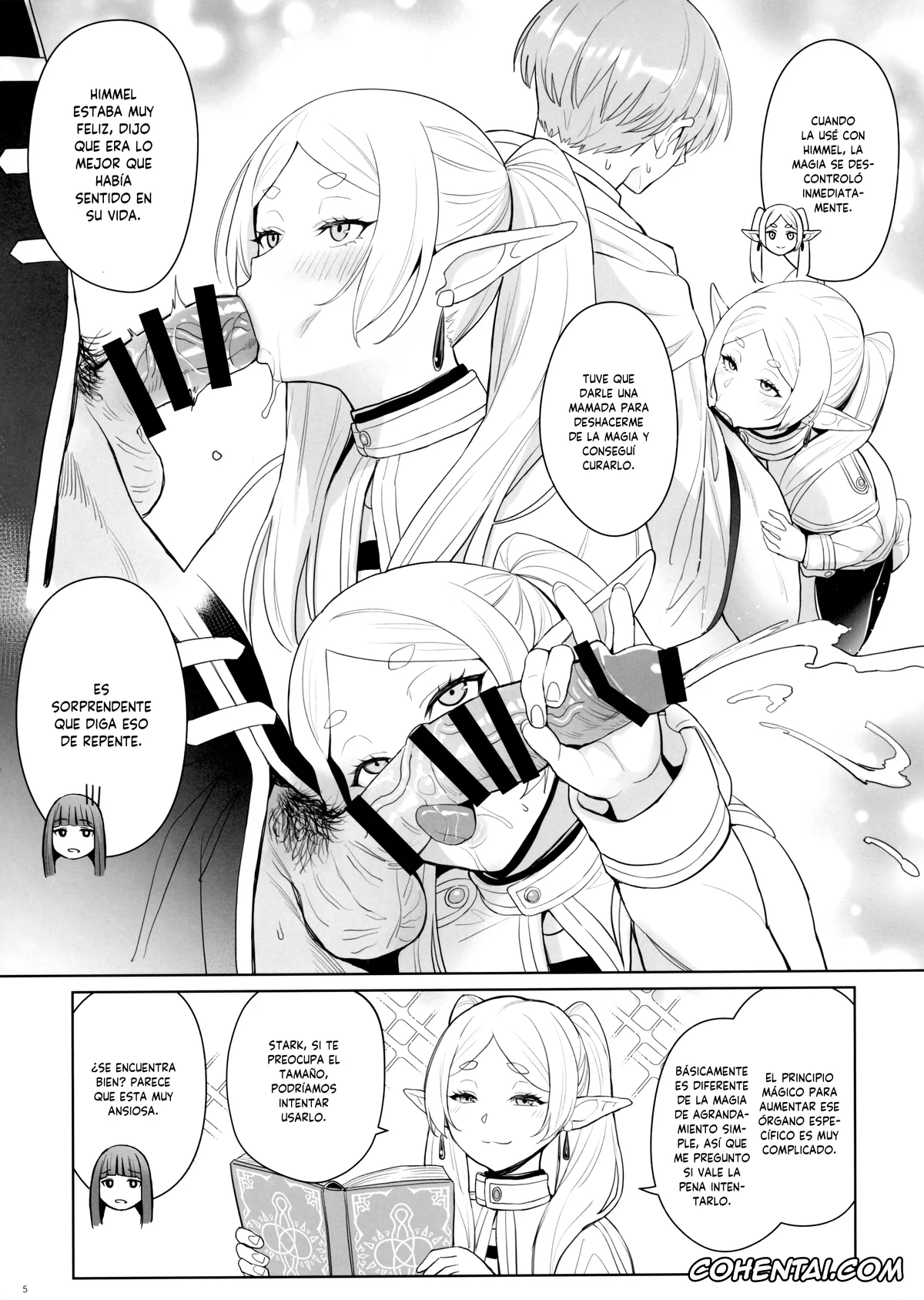 Sousou No Frieren | Frieren Beyond Journeys End hentai, Fern hentai, Stark hentai, Chinchin ga Ookiku Naru Mahou (Sousou no Frieren), pagina 6