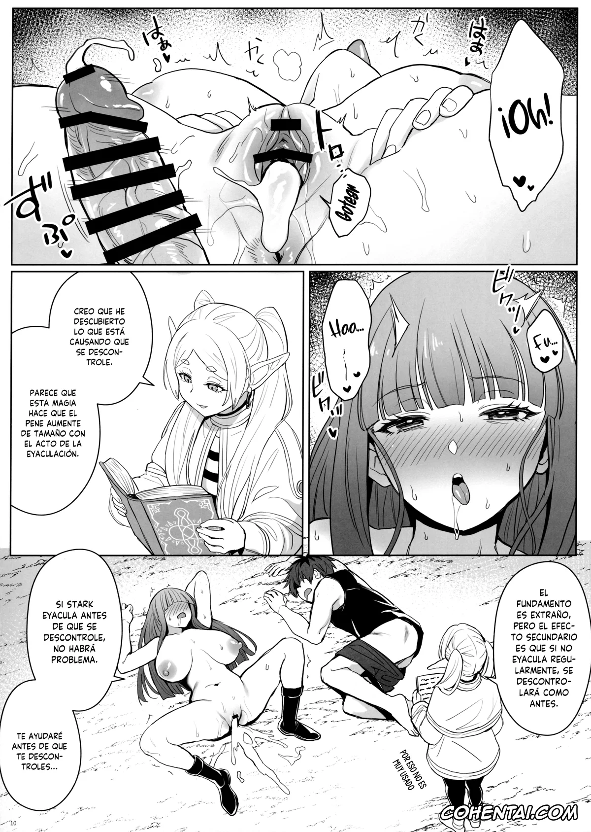 Sousou No Frieren | Frieren Beyond Journeys End porno, Fern porno, Stark porno, Chinchin ga Ookiku Naru Mahou (Sousou no Frieren), pagina 11