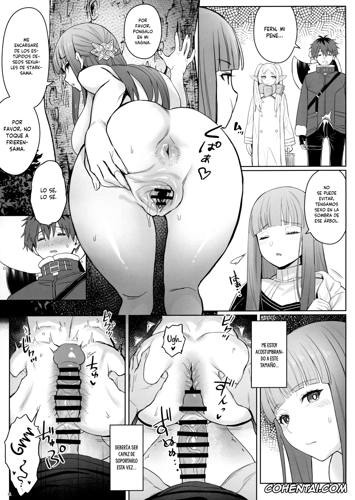 Sousou No Frieren | Frieren Beyond Journeys End hentai, Fern hentai, Stark hentai, Chinchin ga Ookiku Naru Mahou (Sousou no Frieren), pagina 12