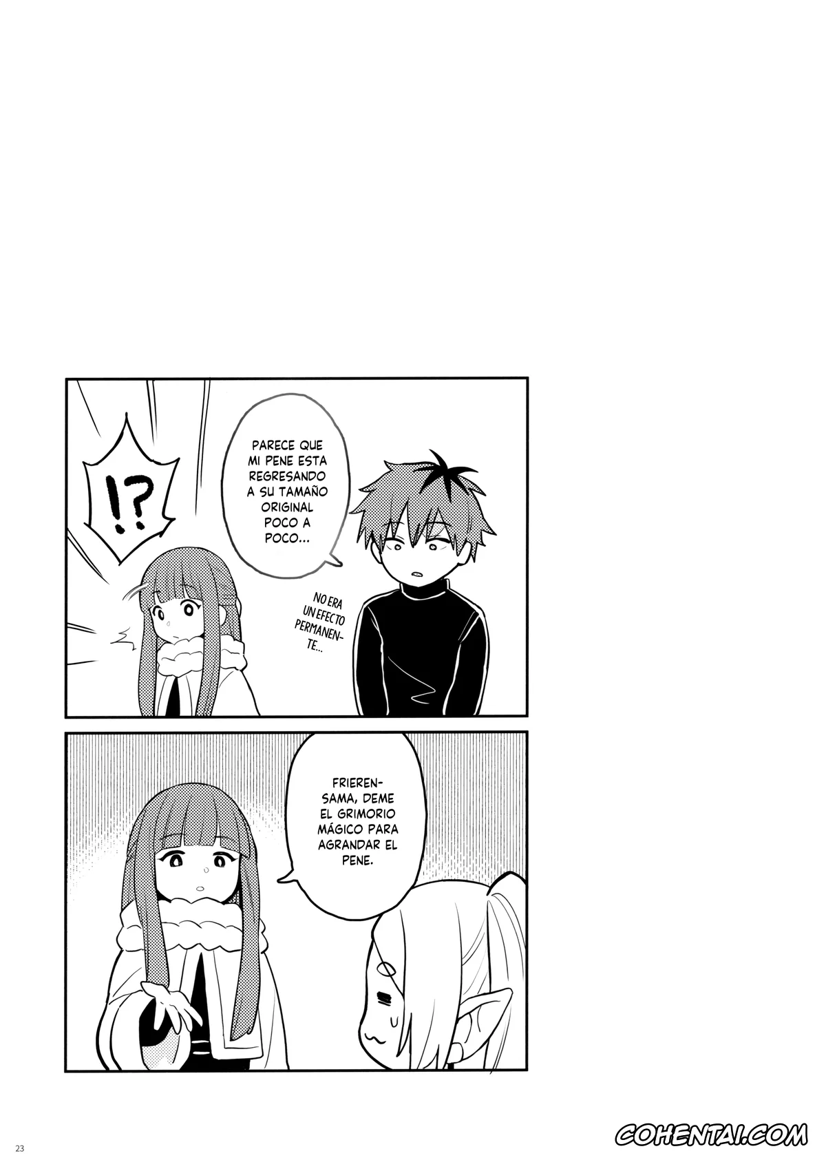 Sousou No Frieren | Frieren Beyond Journeys End hentai, Fern hentai, Stark hentai, Chinchin ga Ookiku Naru Mahou (Sousou no Frieren), pagina 24