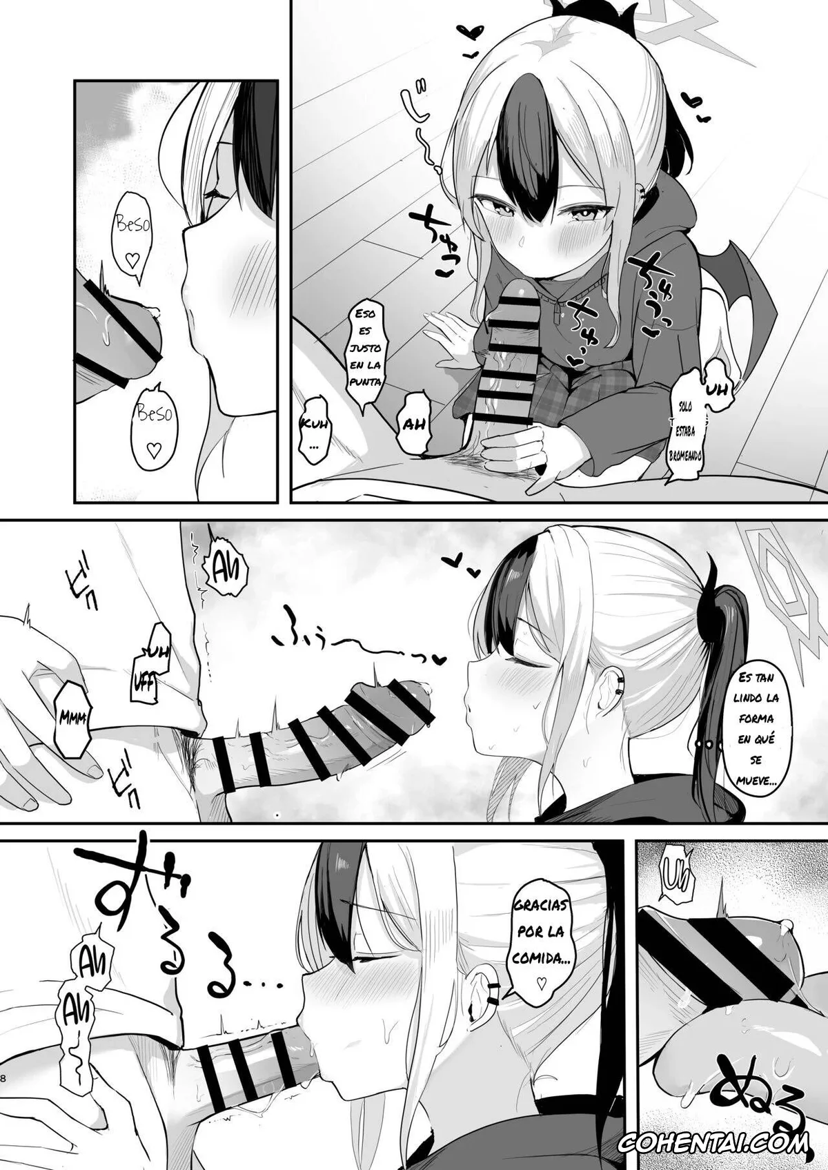 Blue Archive hentai, Kayoko Onikata hentai, Sensei hentai, Kayoko to Dousei Seikatsu (Blue Archive), pagina 9