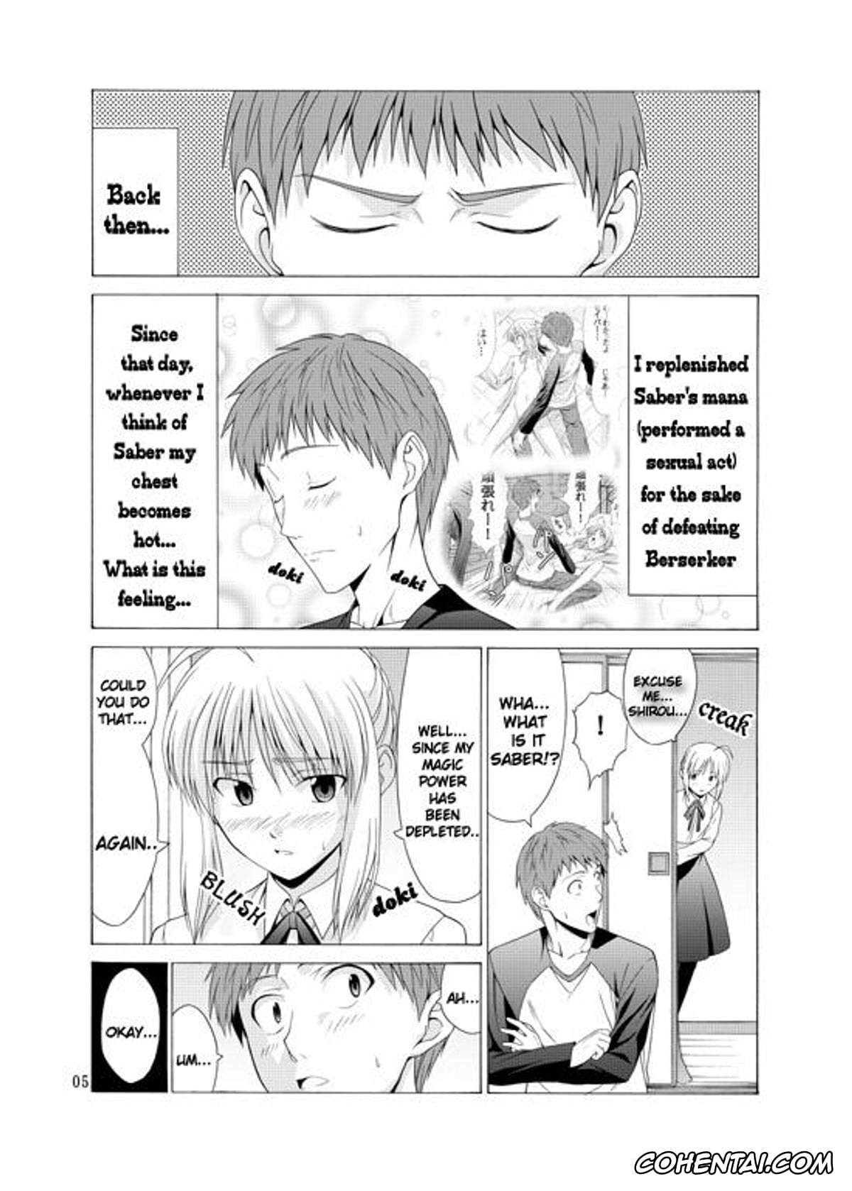 Fate/stay night porno, Saber | Arturia Pendragon porno, Shirou Emiya porno, Platonic Magician H2 (Fate/stay night), pagina 2