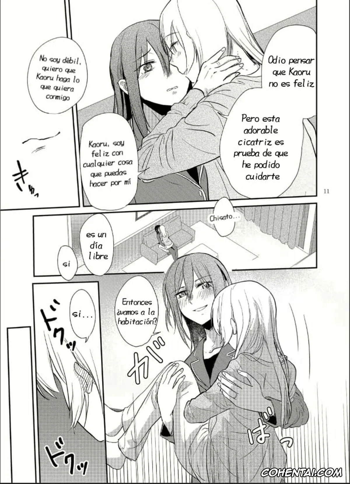 BanG Dream! hentai, Chisato Shirasagi hentai, Kaoru Seta hentai, Retry Ban no Yarinaoshi (BanG Dream!), pagina 9