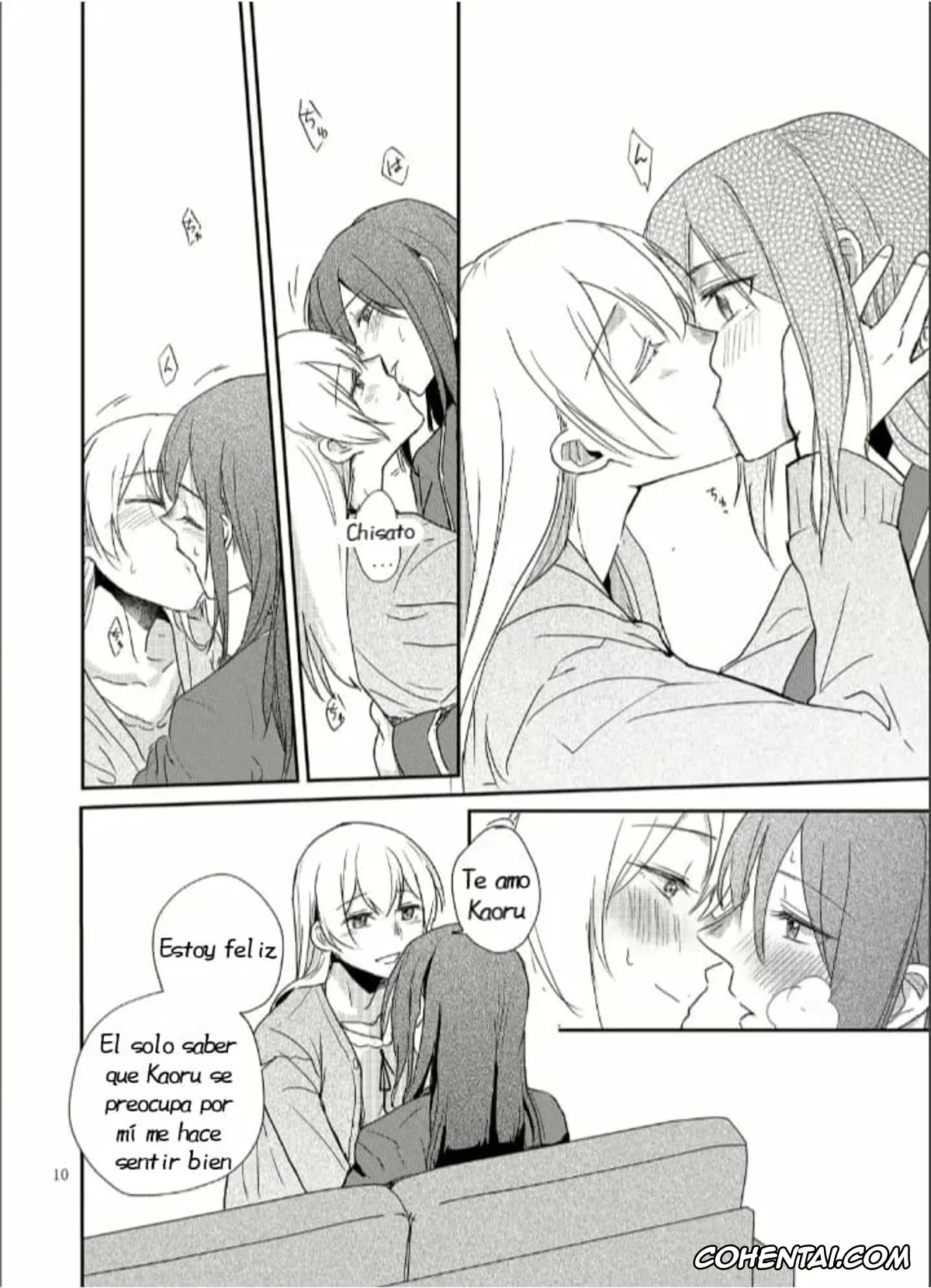 BanG Dream! xxx, Chisato Shirasagi xxx, Kaoru Seta xxx, Retry Ban no Yarinaoshi (BanG Dream!), pagina 10